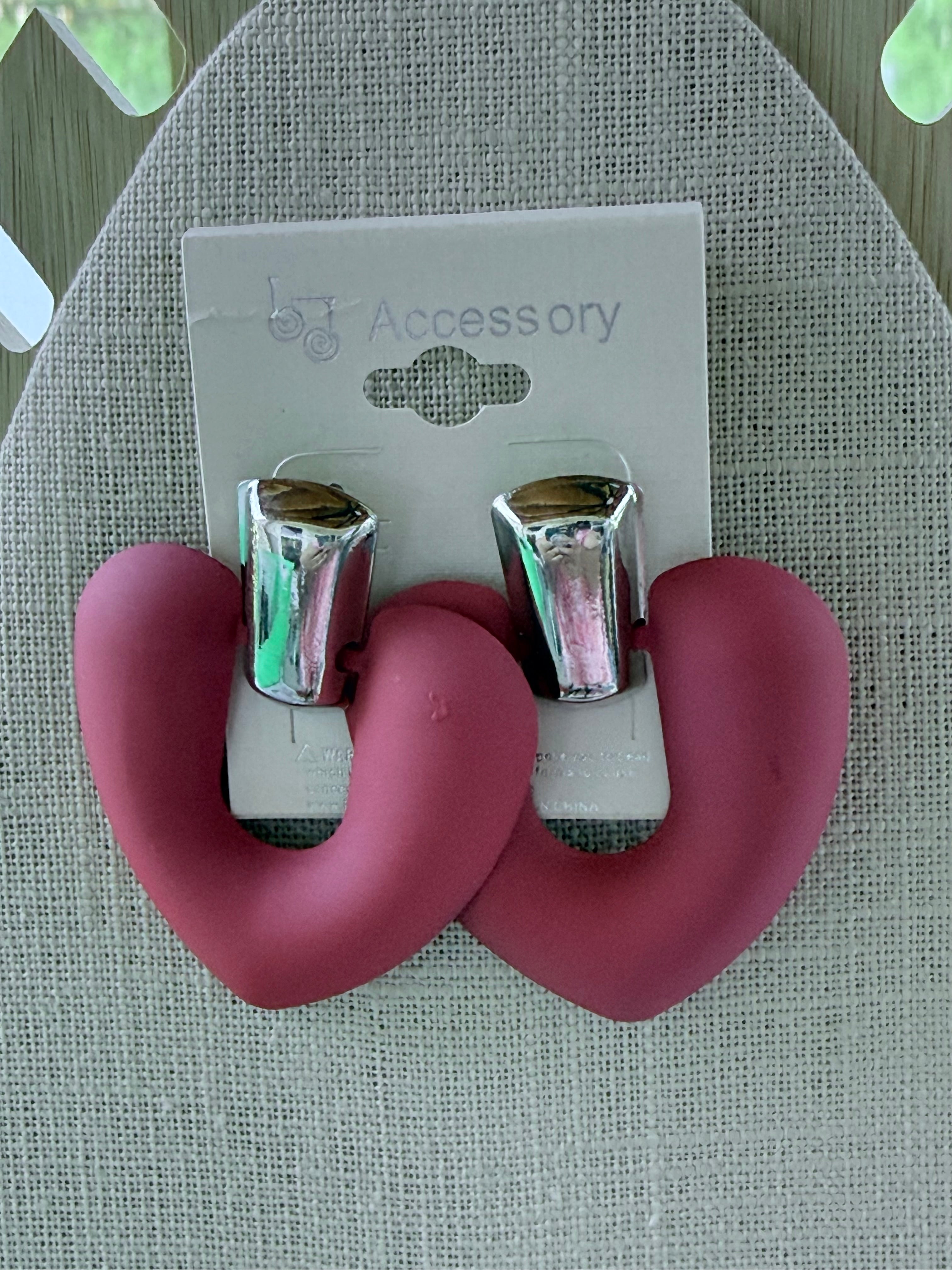 Fun Large Matte Earrings - Various Colors
