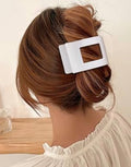 Flat Back Tortoise Hair Claw