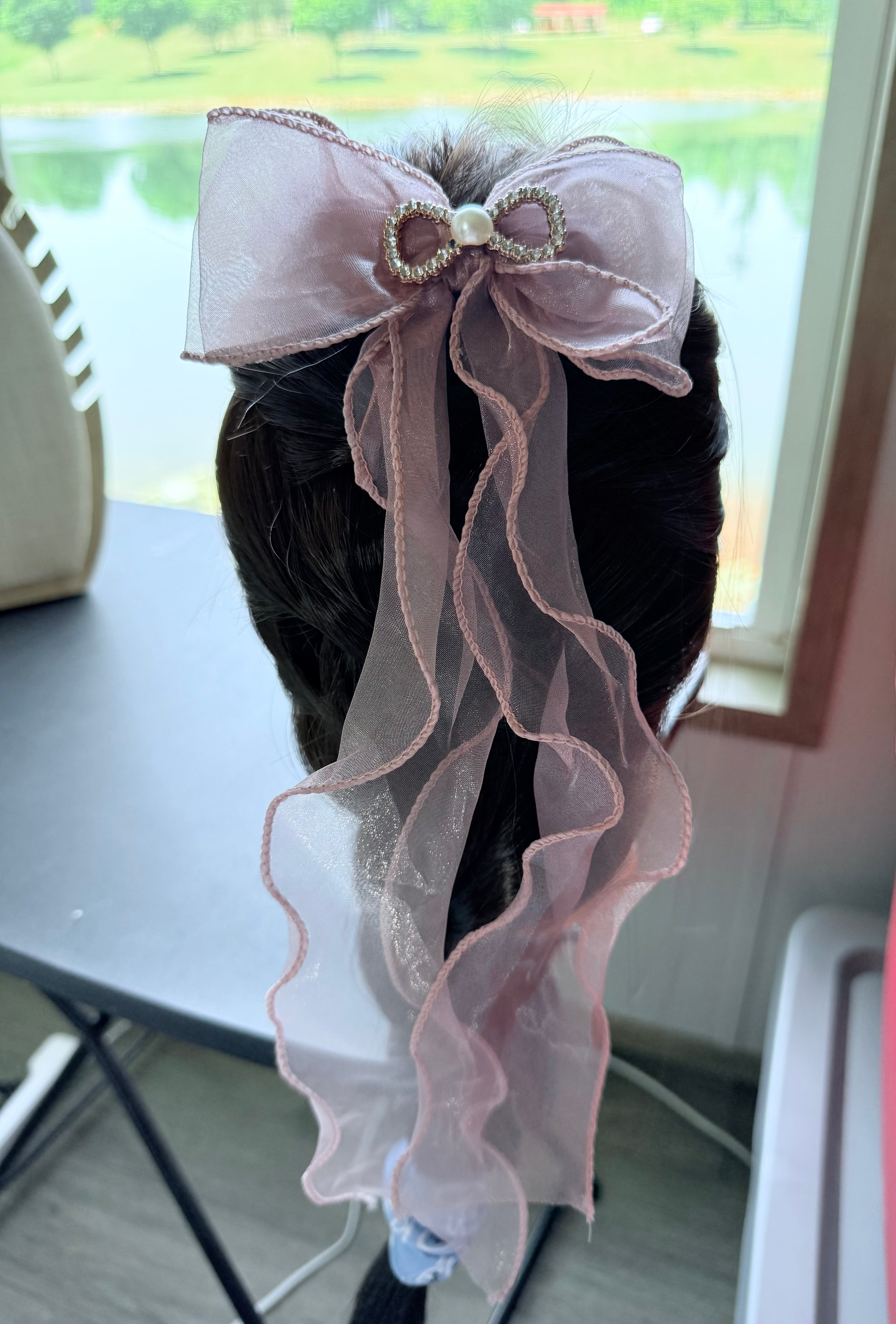 Long Tail Hair Bow