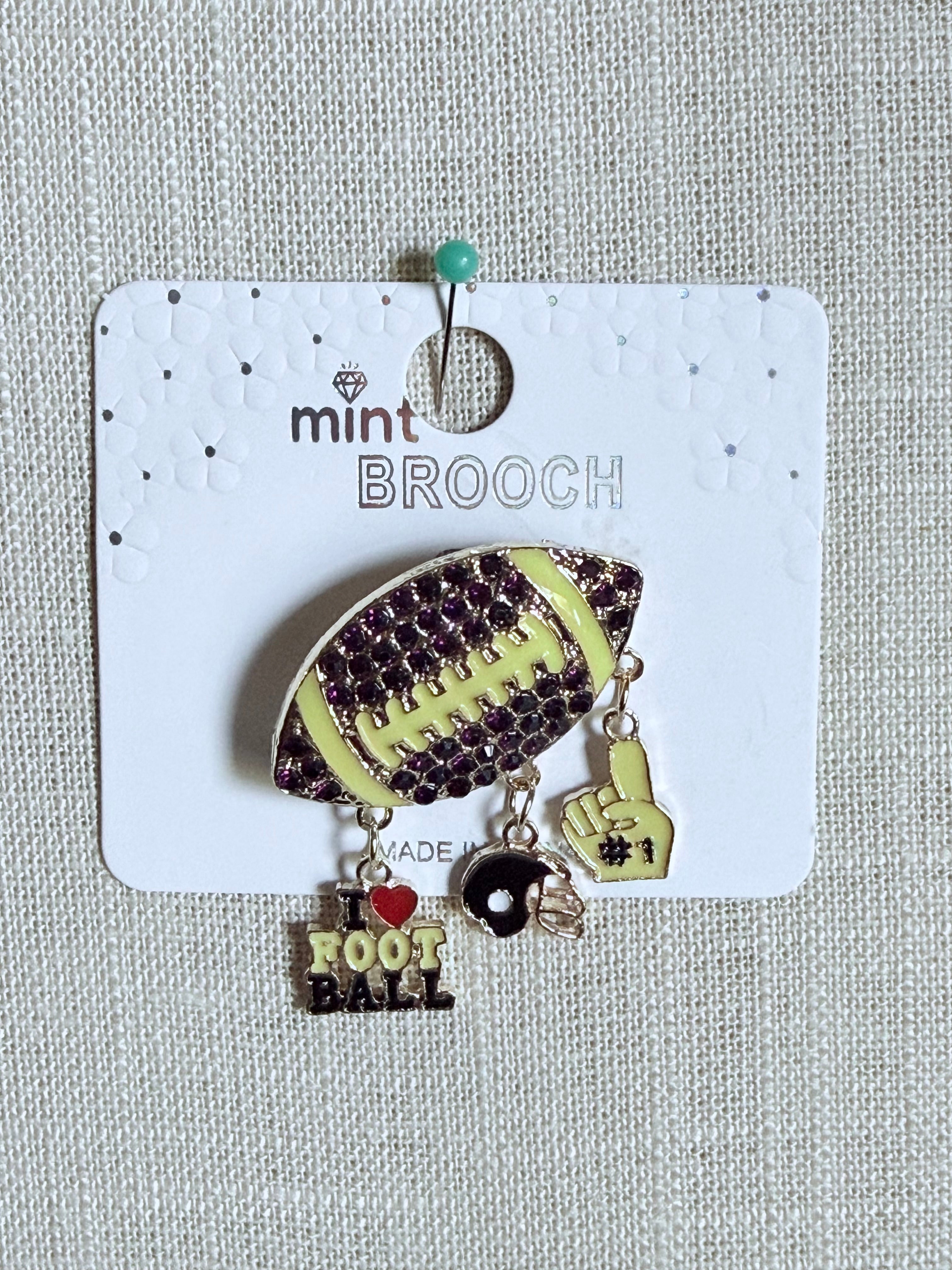 Football Brooches - Various