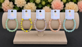 Faceted Bead Stretchy Bracelett