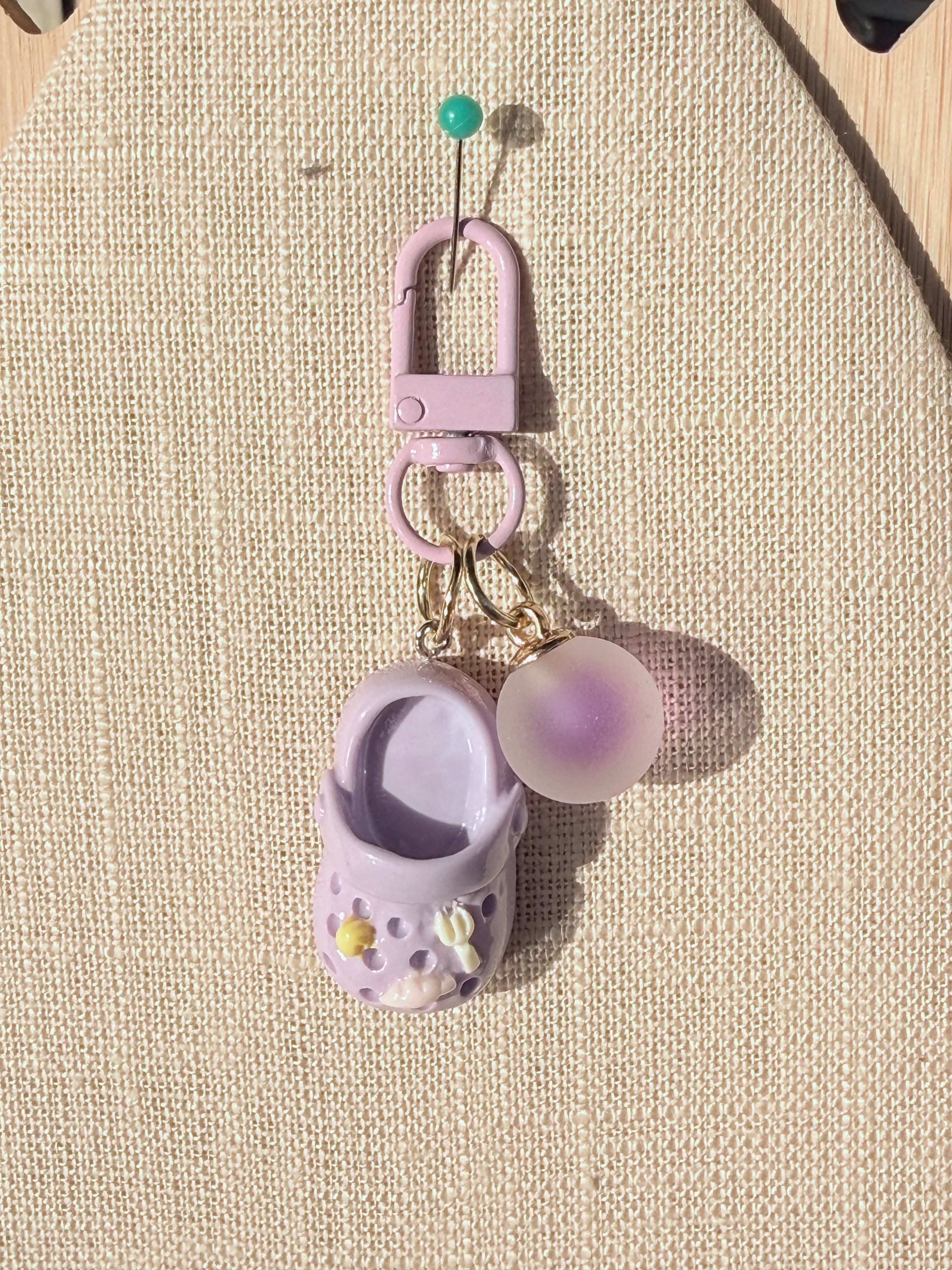 Croc Zipper Pull / Bag Charm