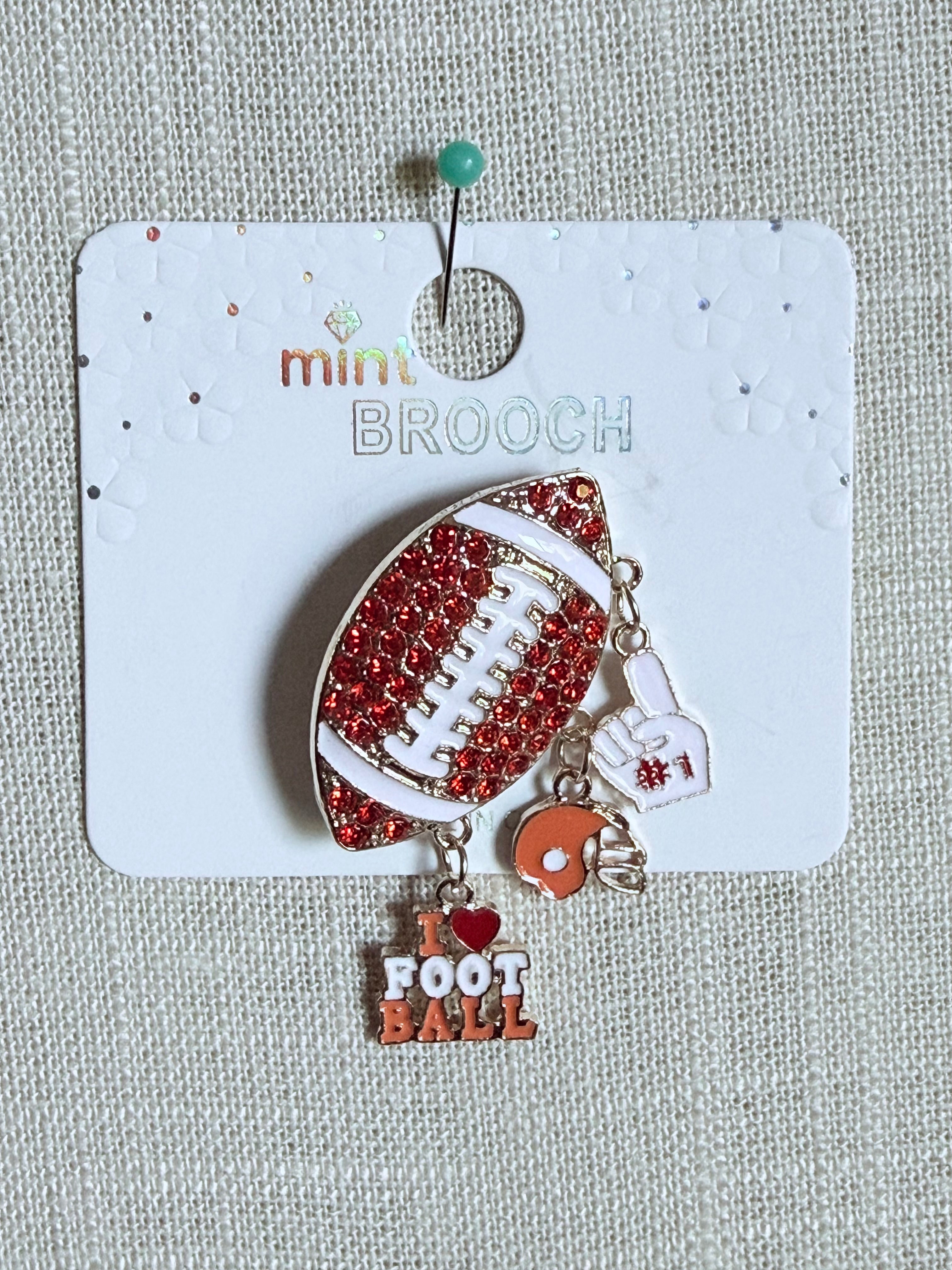 Football Brooches - Various