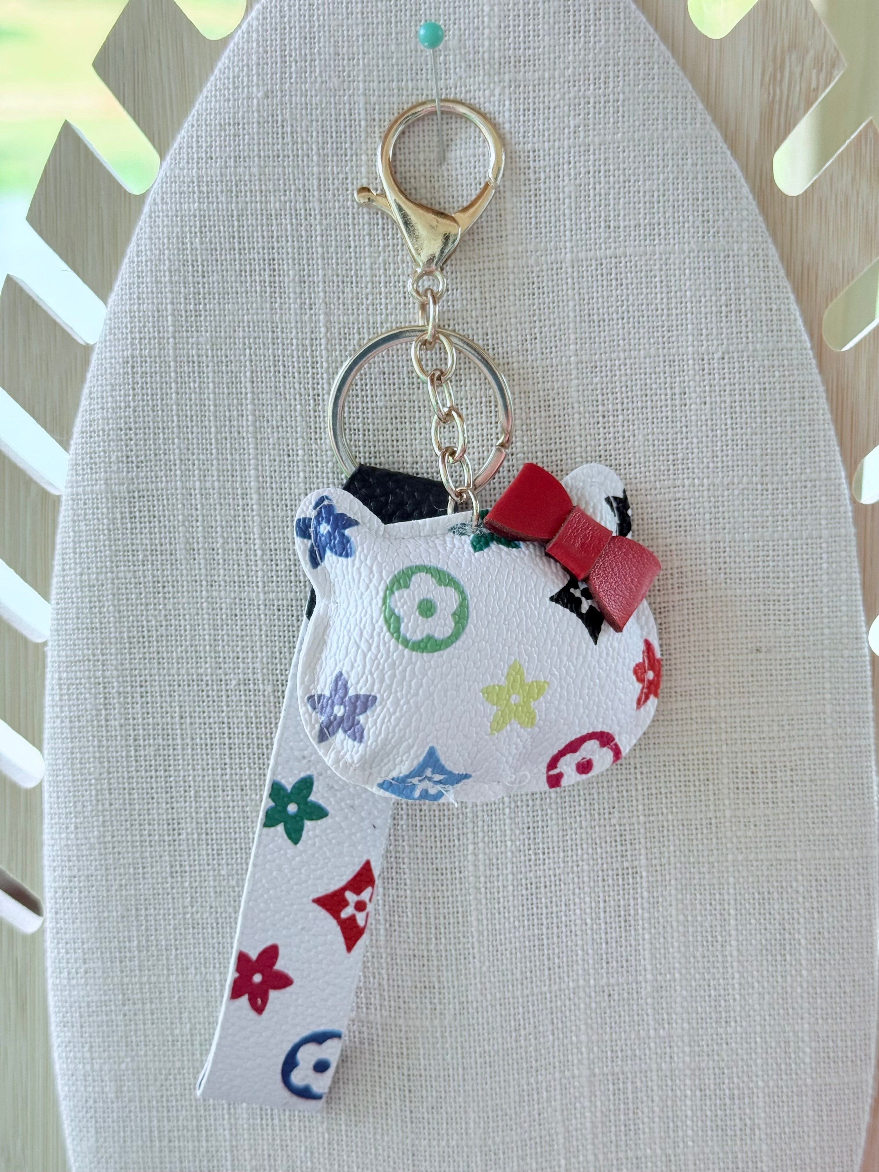 Hello Kitty Inspired Keychain / Bag Charm