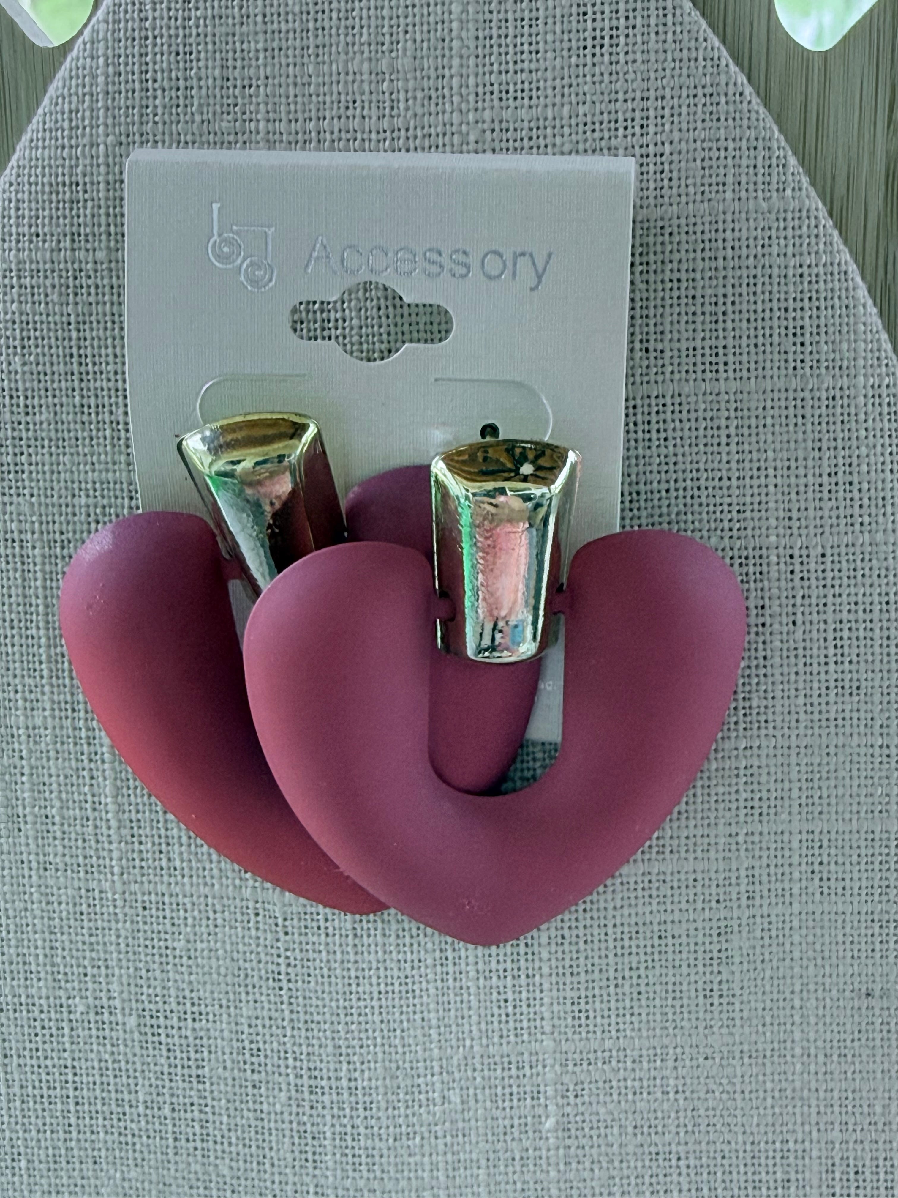 Fun Large Matte Earrings - Various Colors
