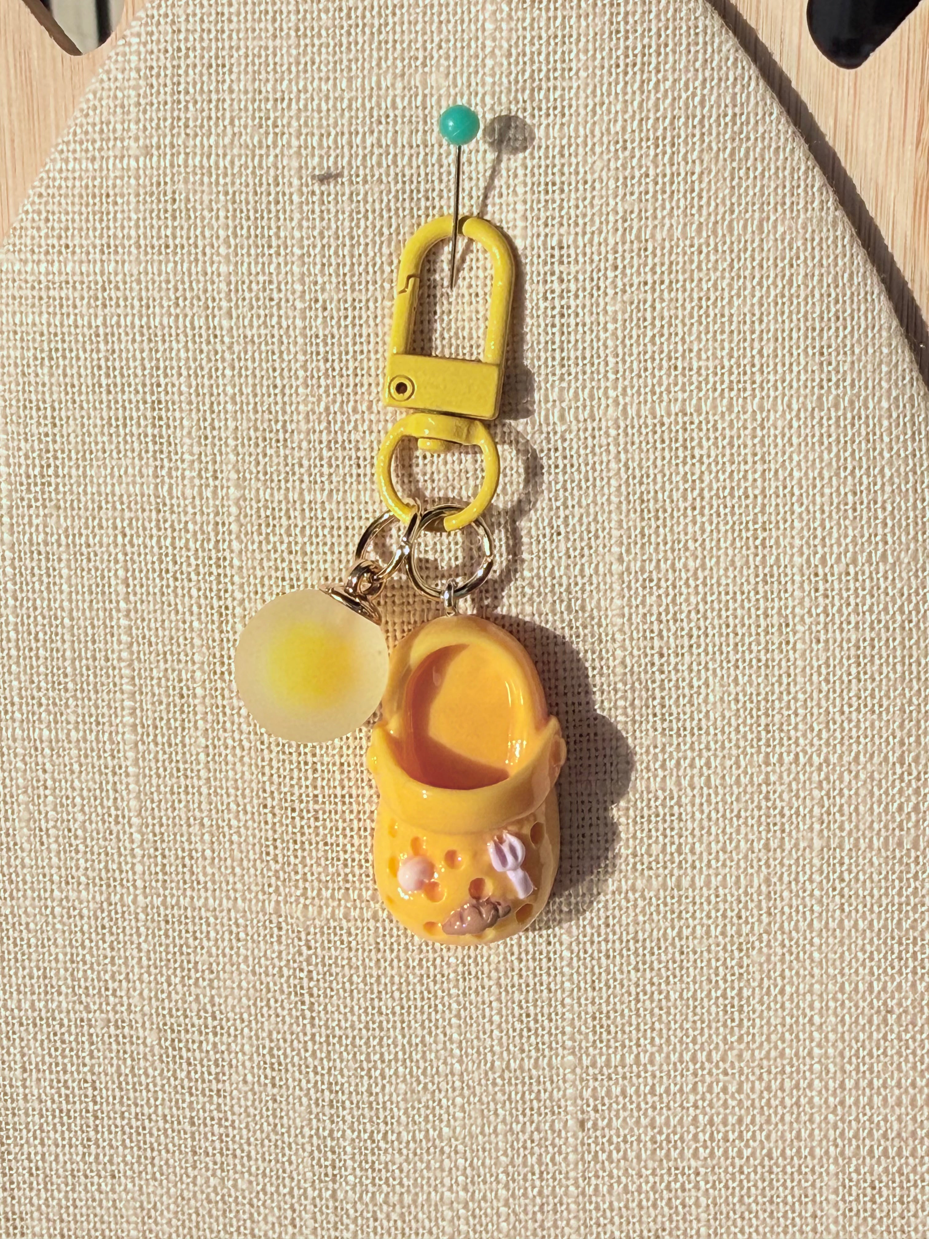 Croc Zipper Pull / Bag Charm