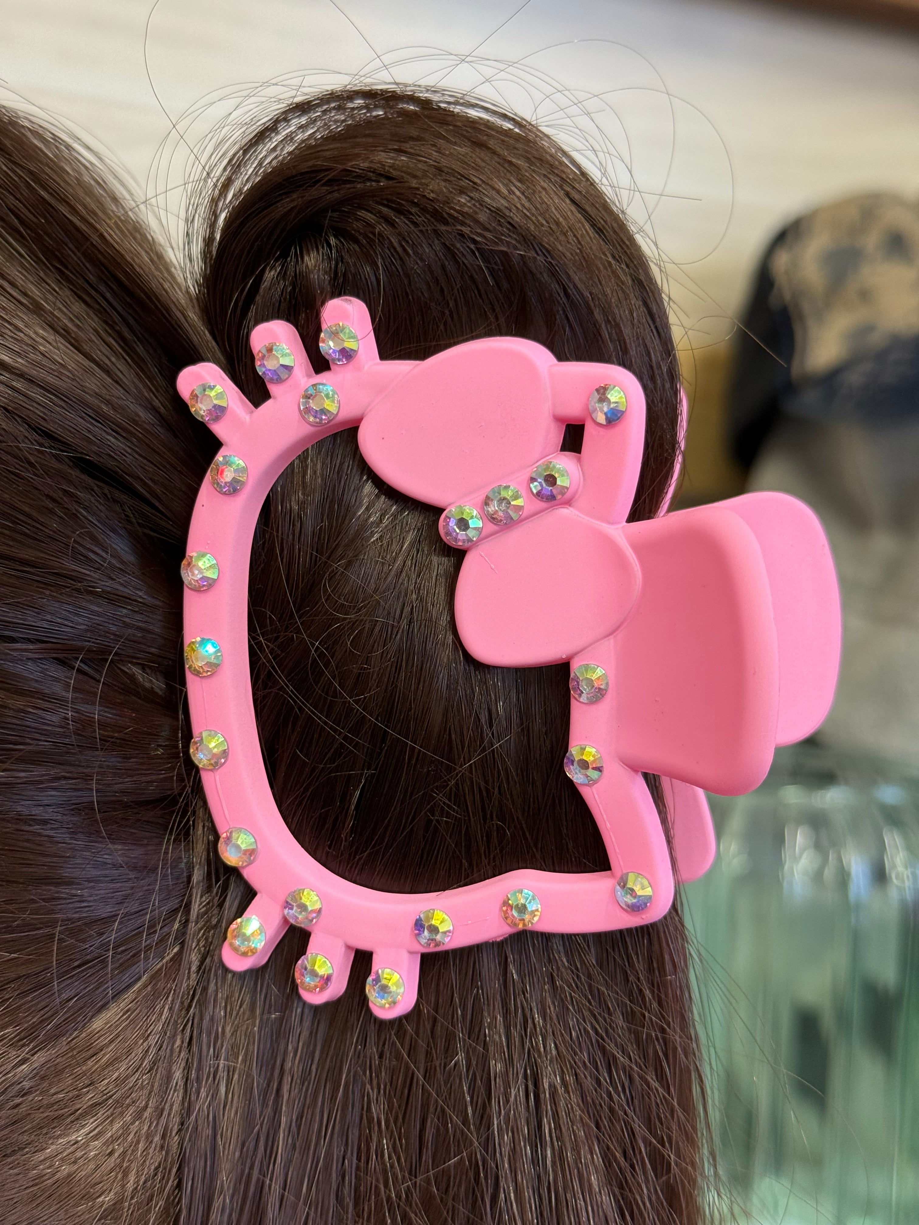 Hello Kitty Bling Hair Claw - Various Colors