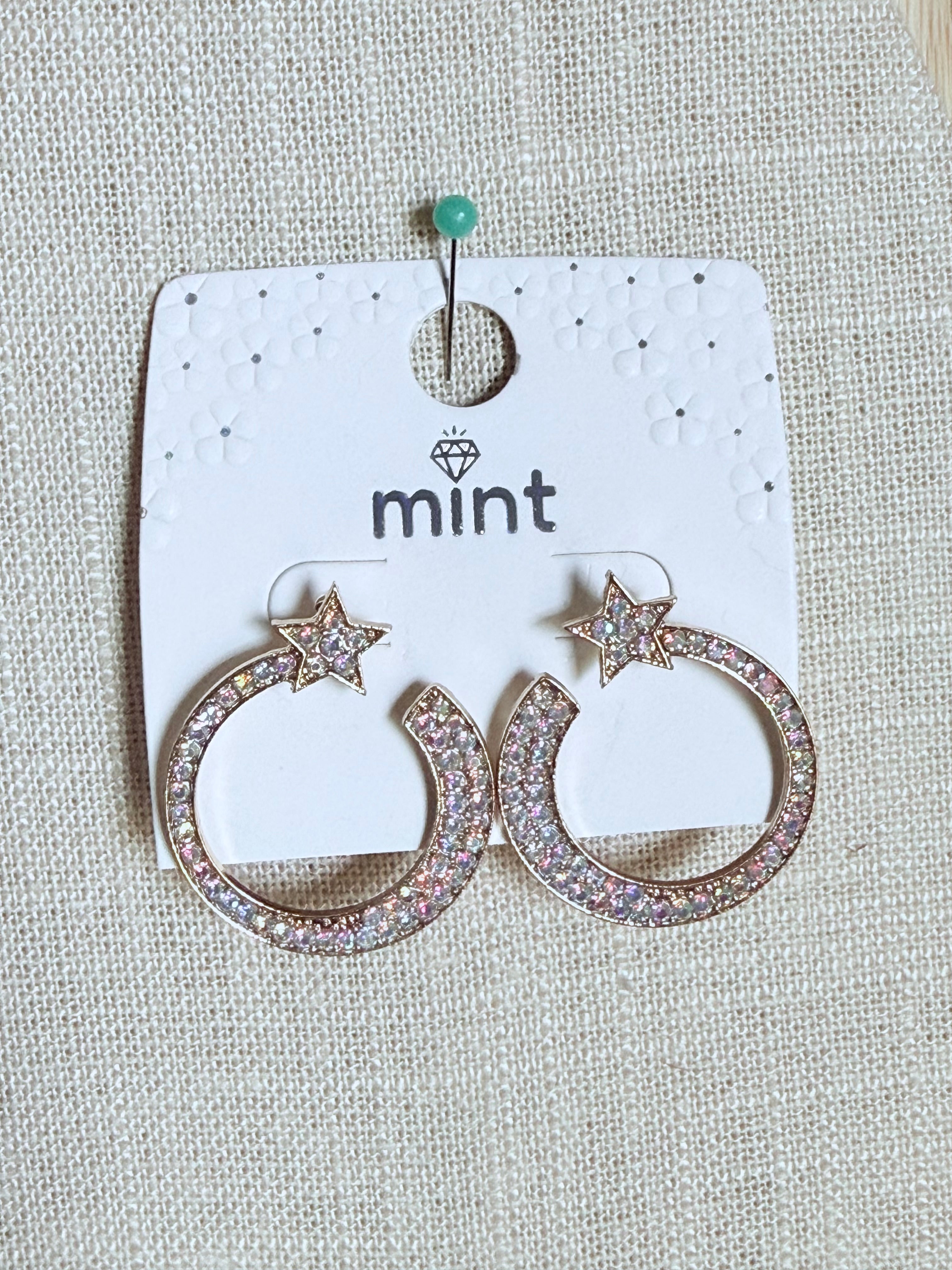 Shooting Star Stud Earrings - Various