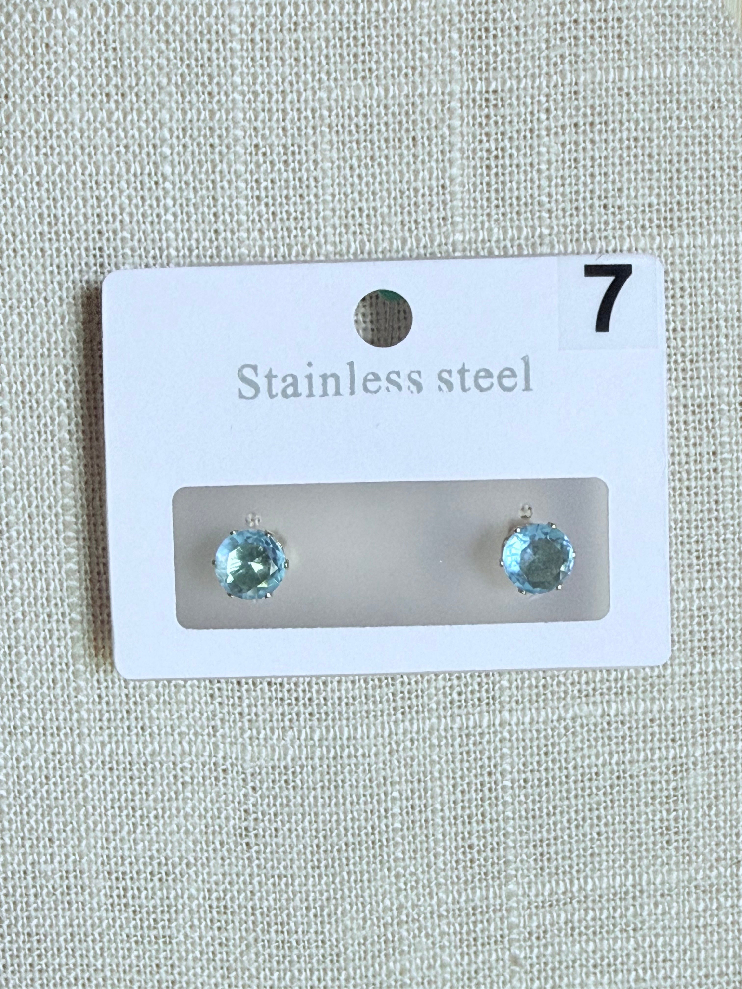 Stud Earrings - Stainless Steel