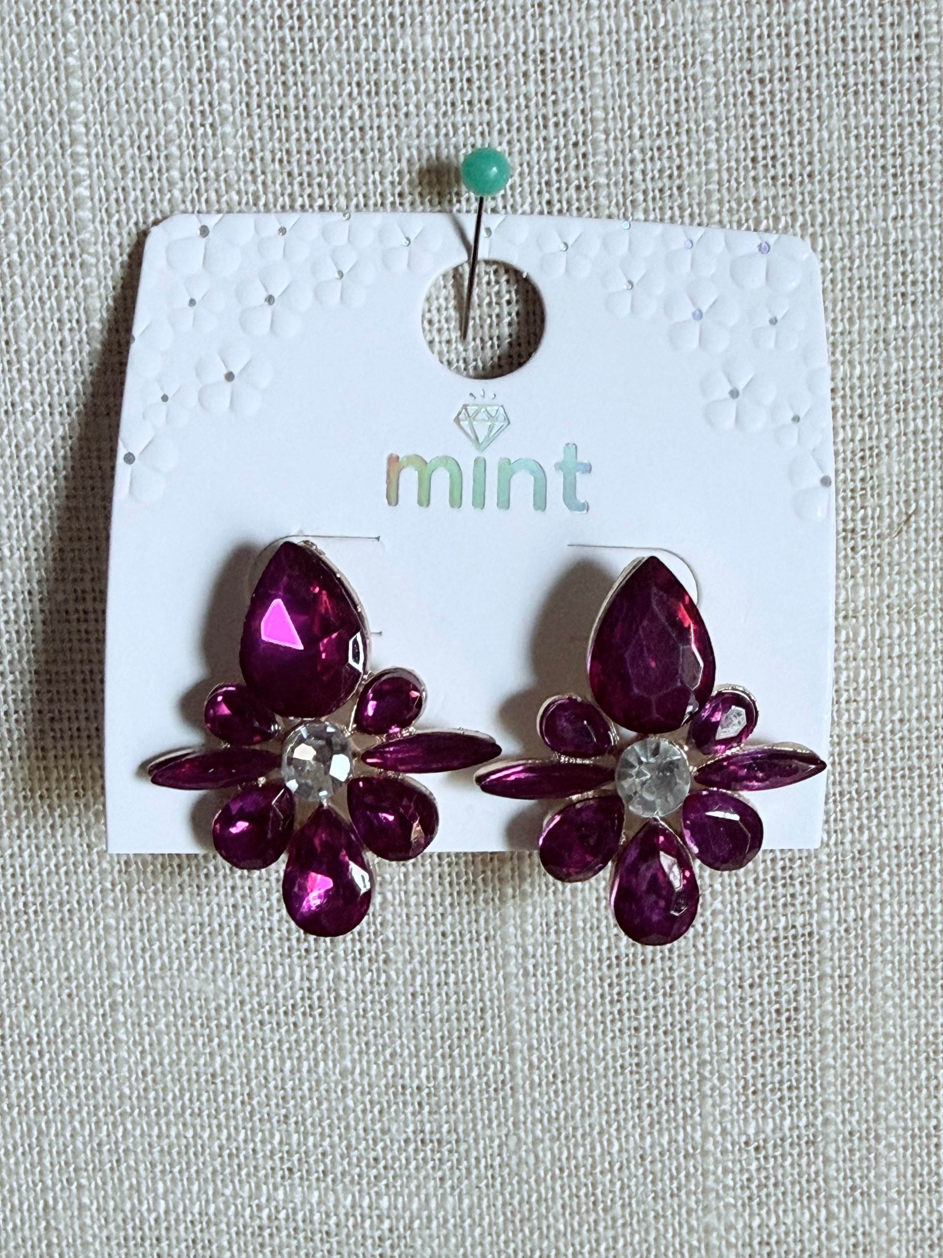 Royal Bloom Statement Earrings - Various