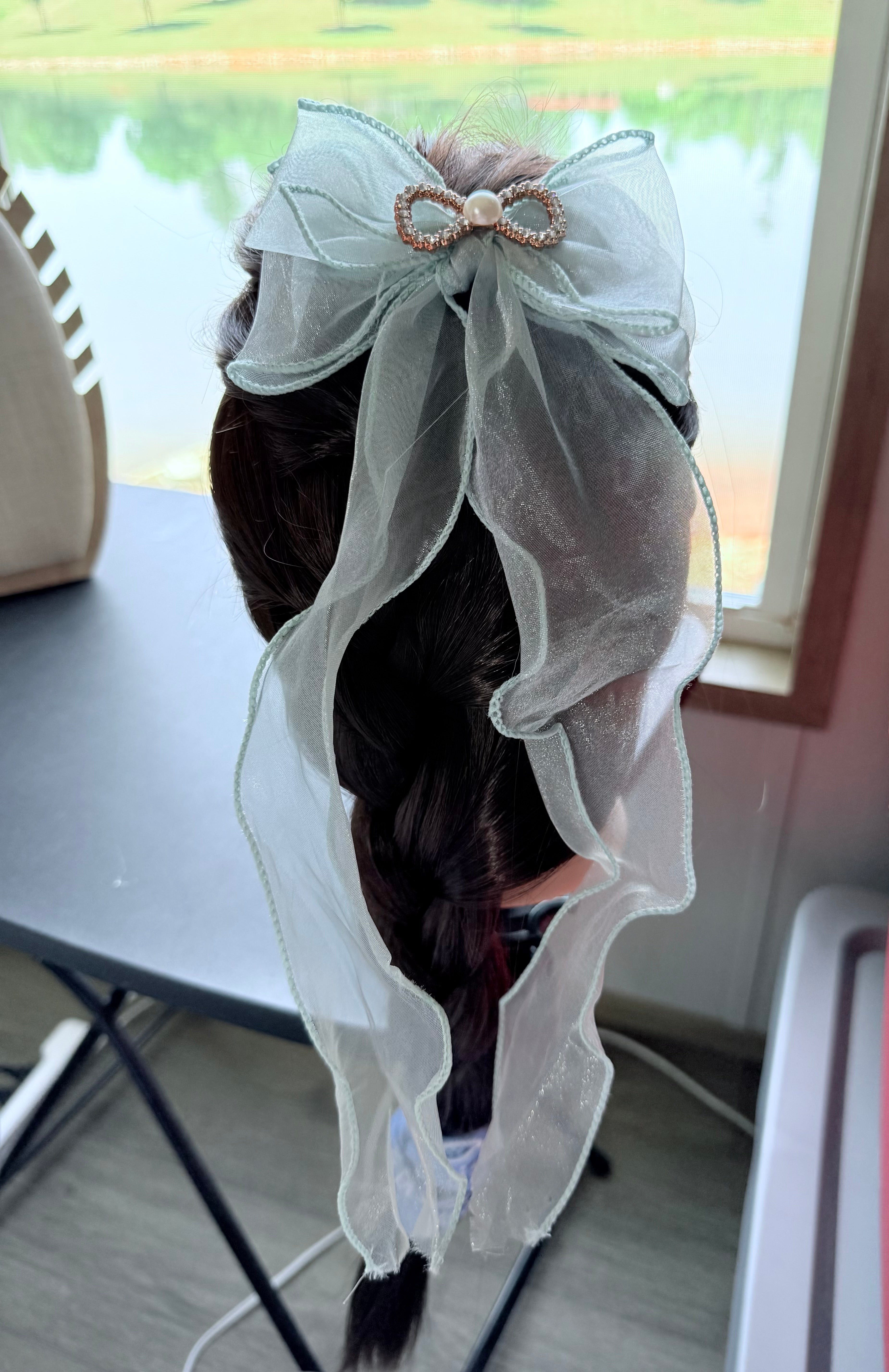 Long Tail Hair Bow