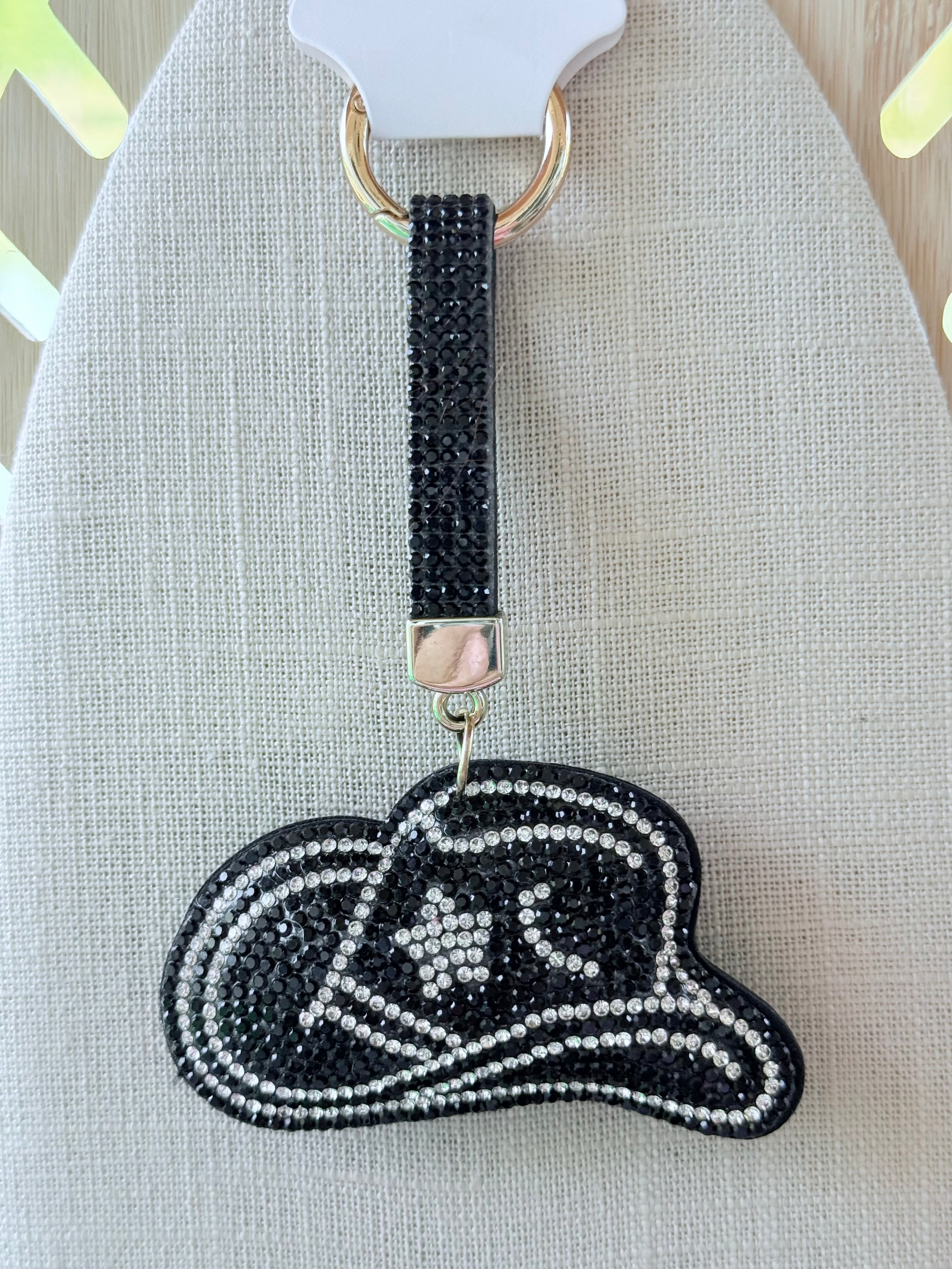 Bling Western Keychain / Bag Charm - 3 Styles
