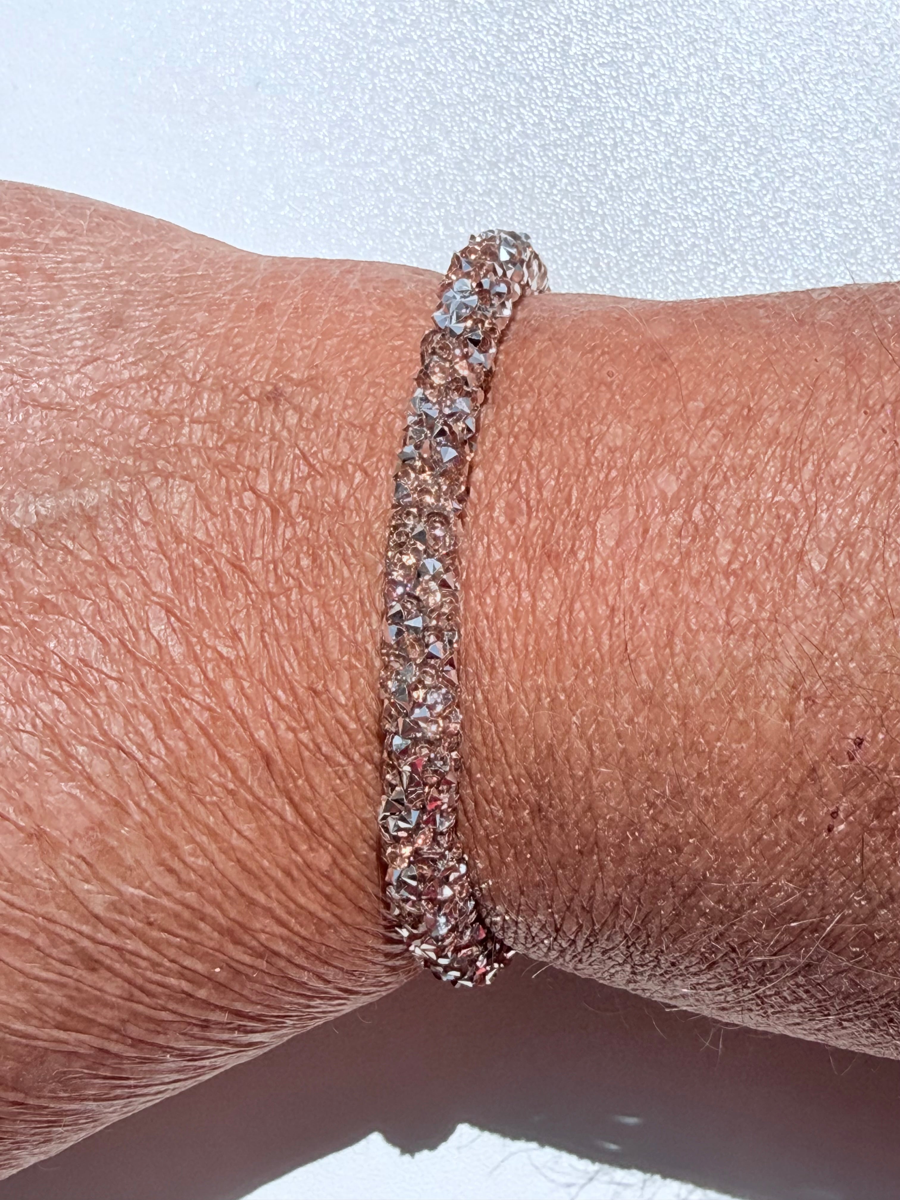 Crystal Coil Bracelets - Various Colors