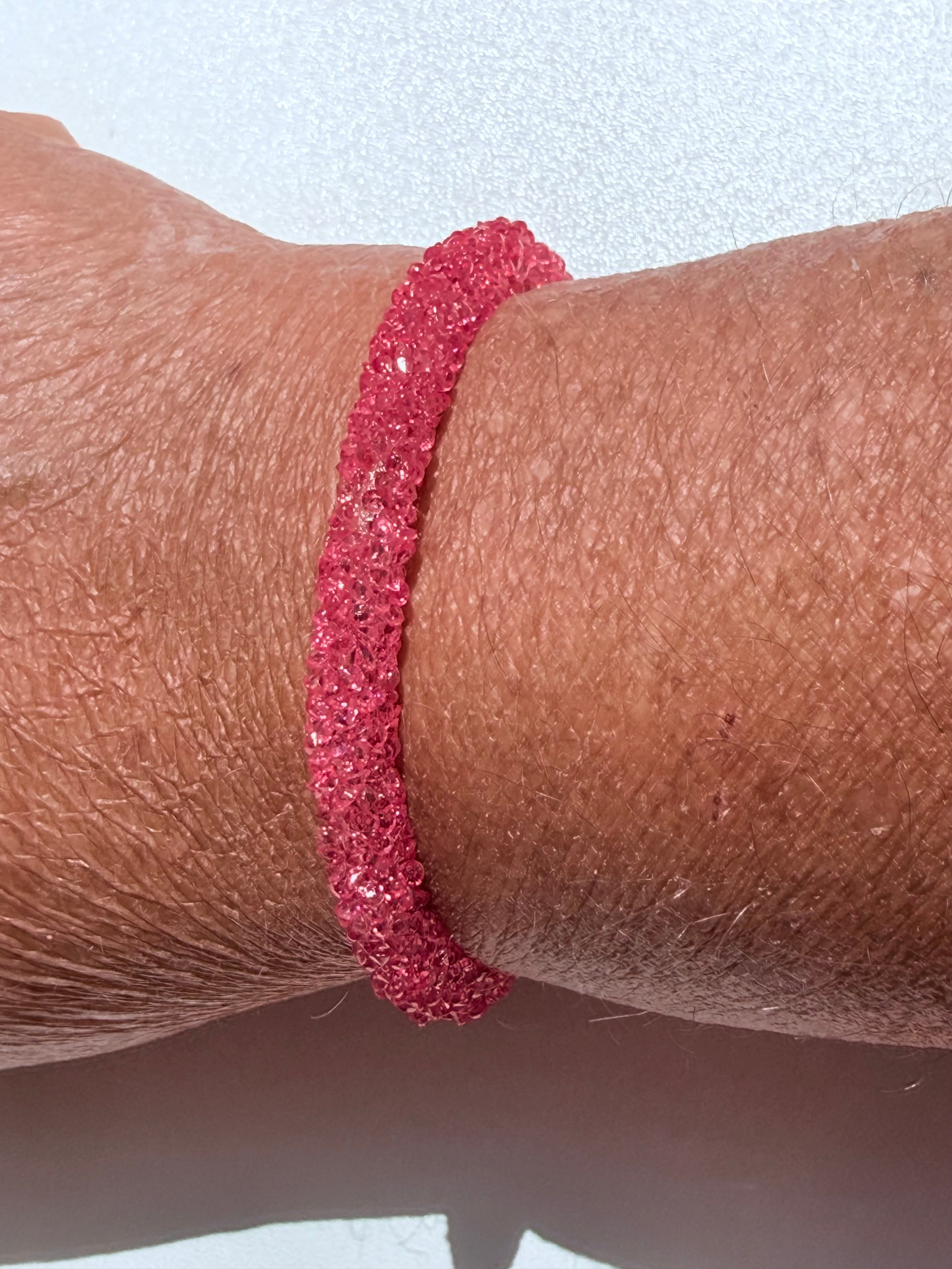 Crystal Coil Bracelets - Various Colors