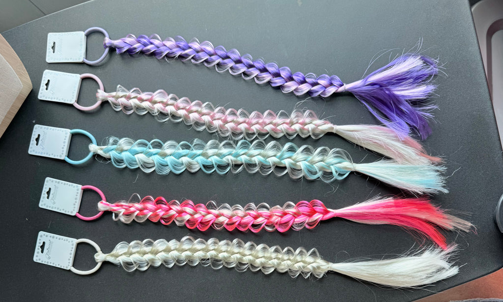 Ponytail Colored Braids