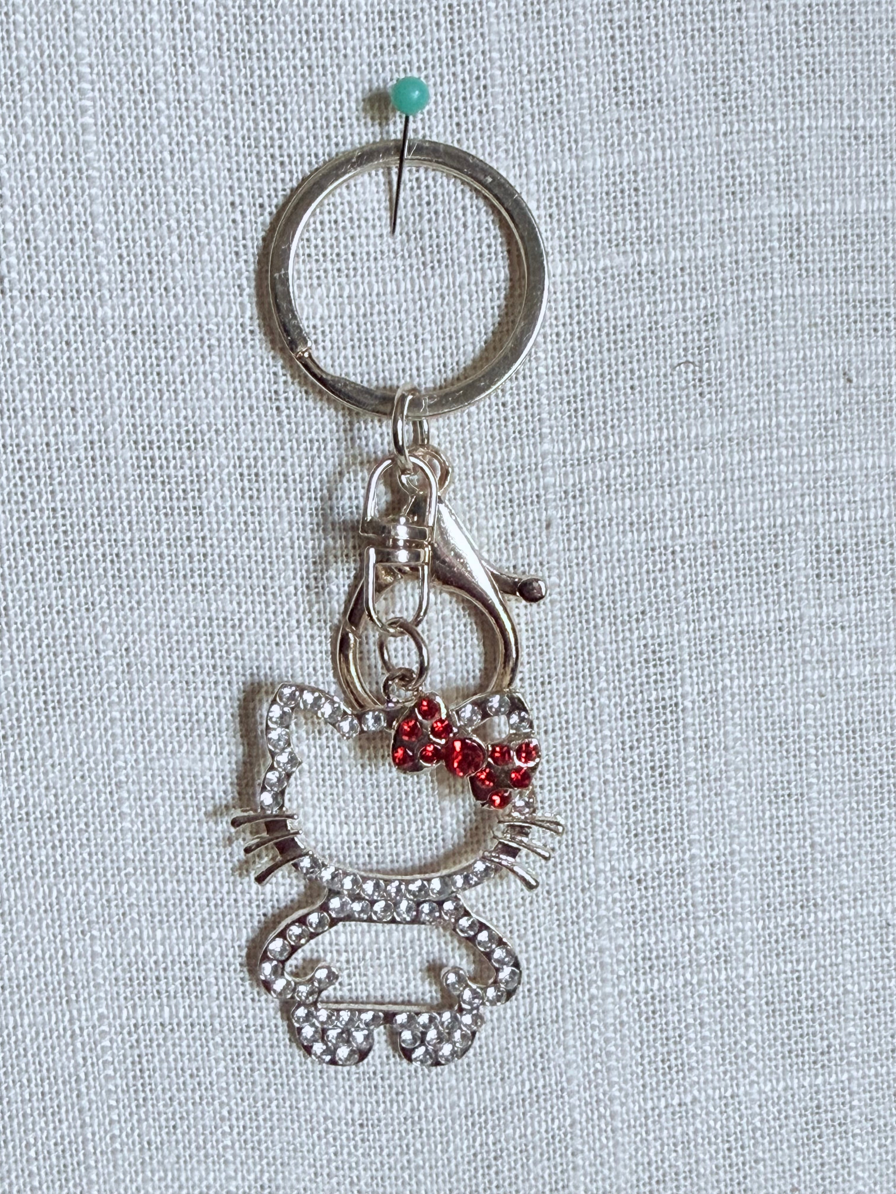 Hello Kitty Bling Keychain/Bag Charm - Various