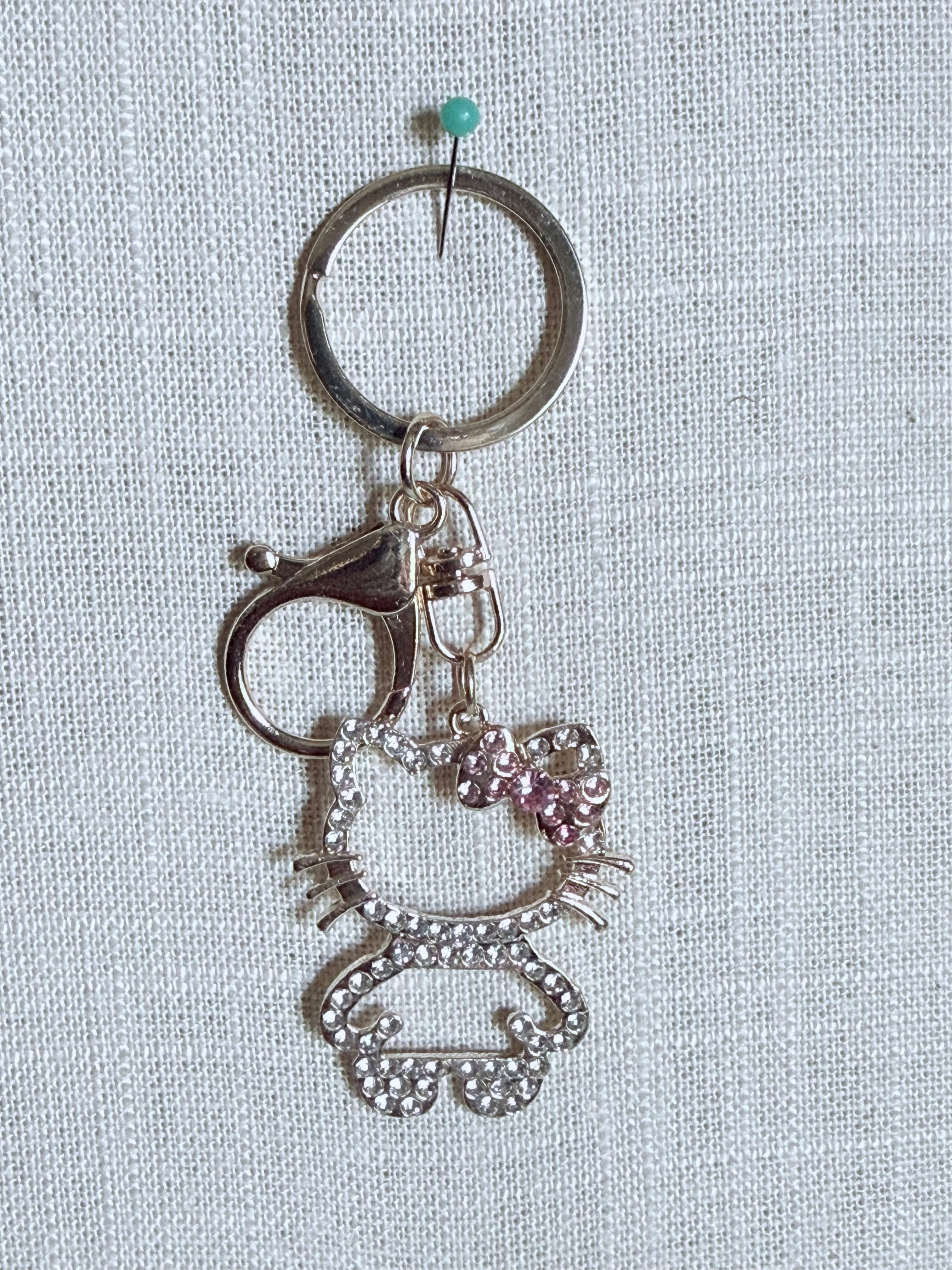 Hello Kitty Bling Keychain/Bag Charm - Various