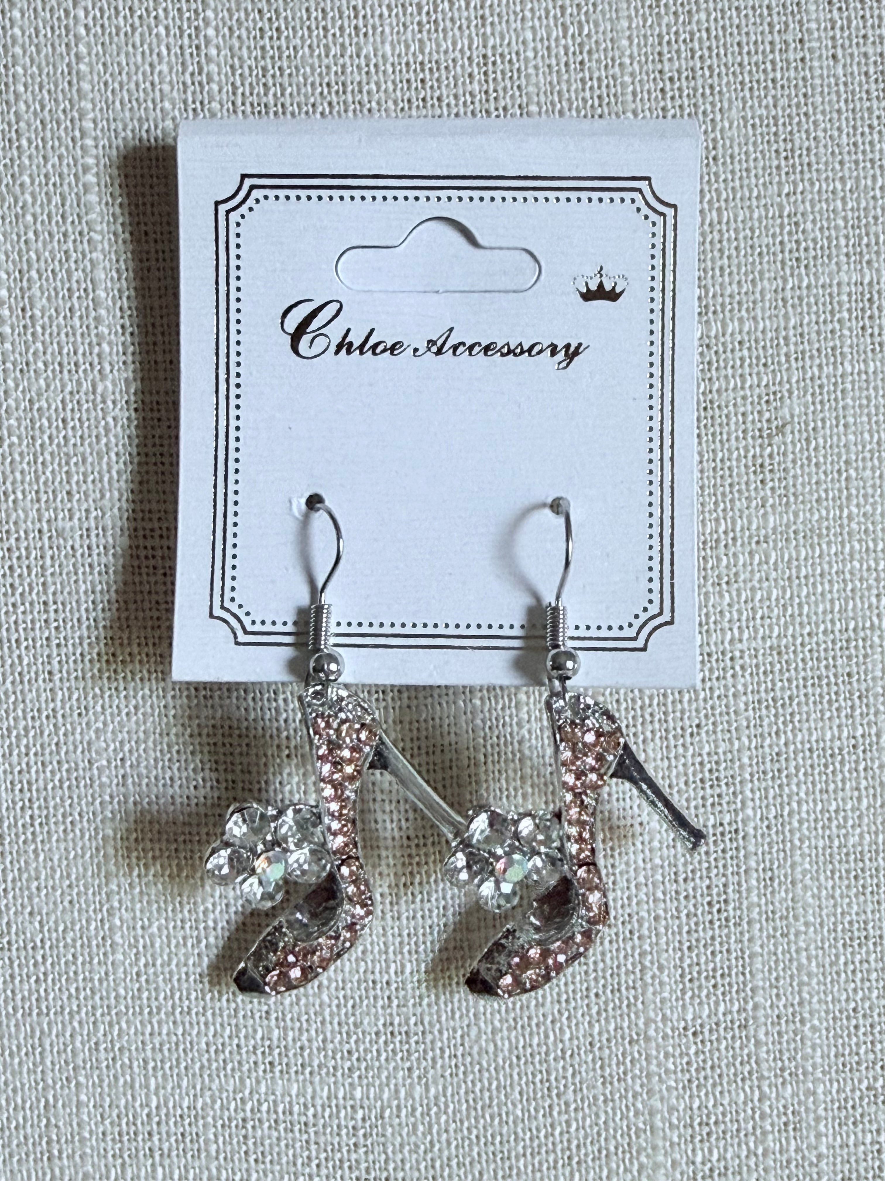 Bling High Heel Earrings - Various