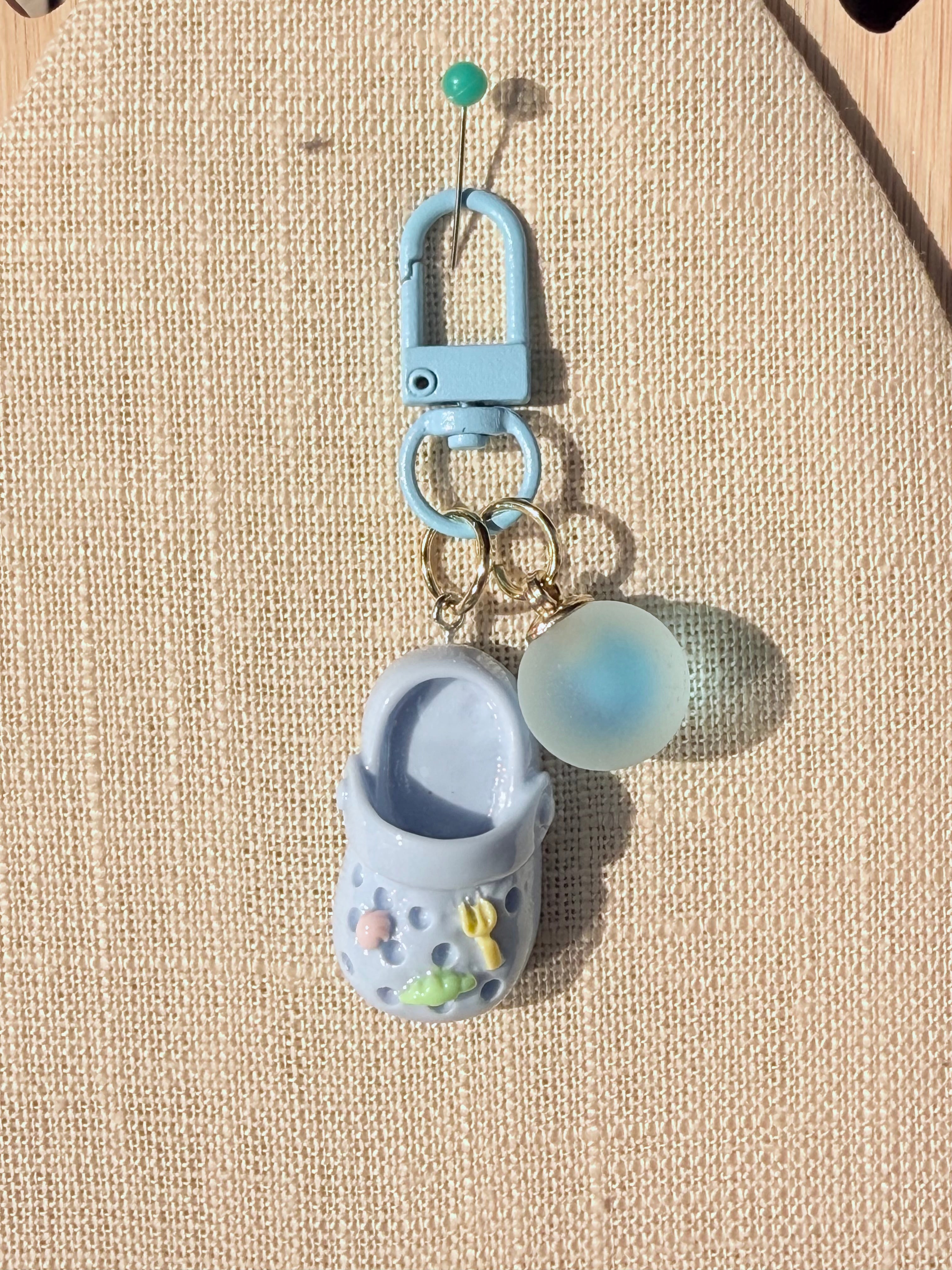 Croc Zipper Pull / Bag Charm