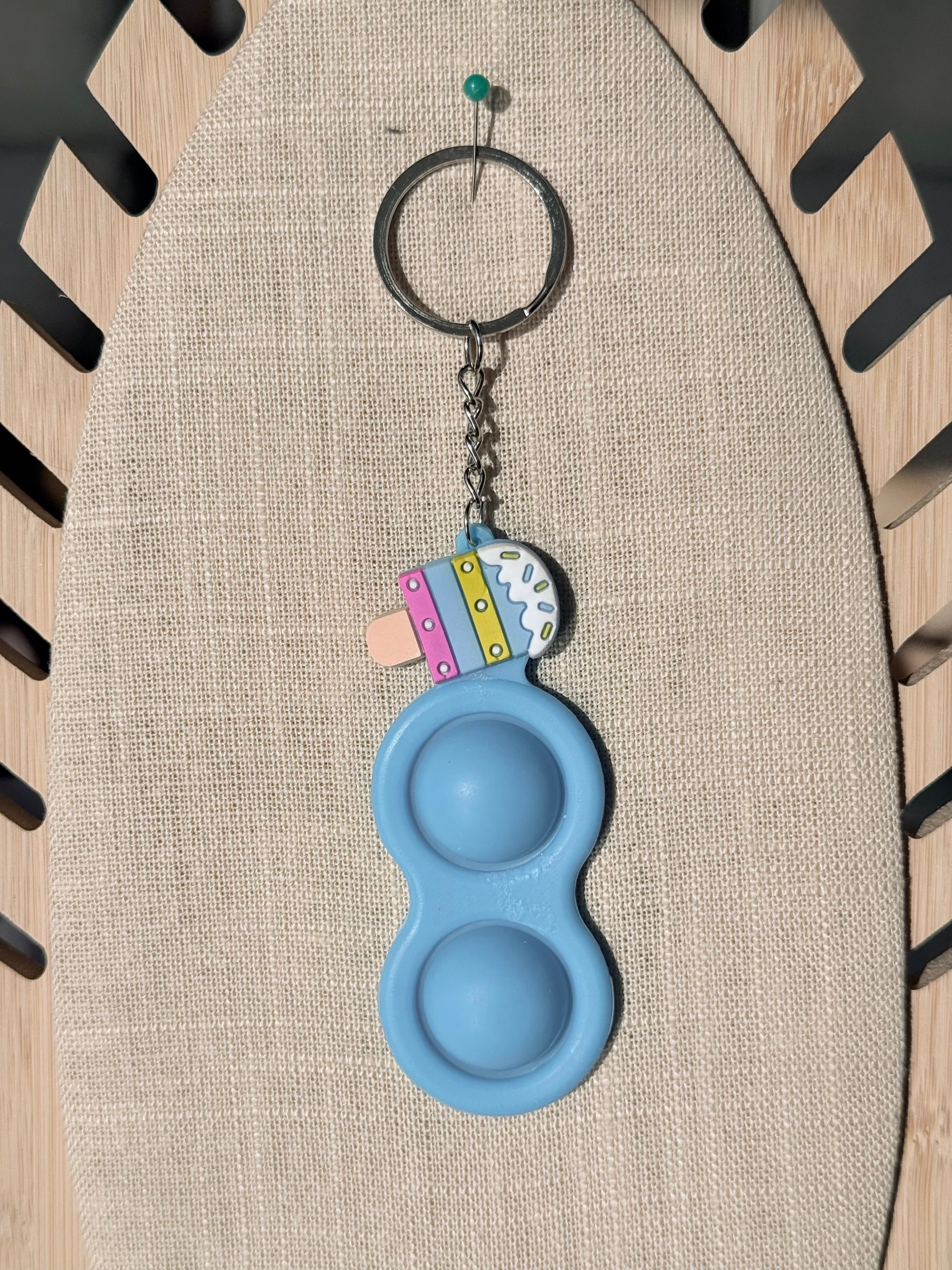 Fidget Popper Keychains