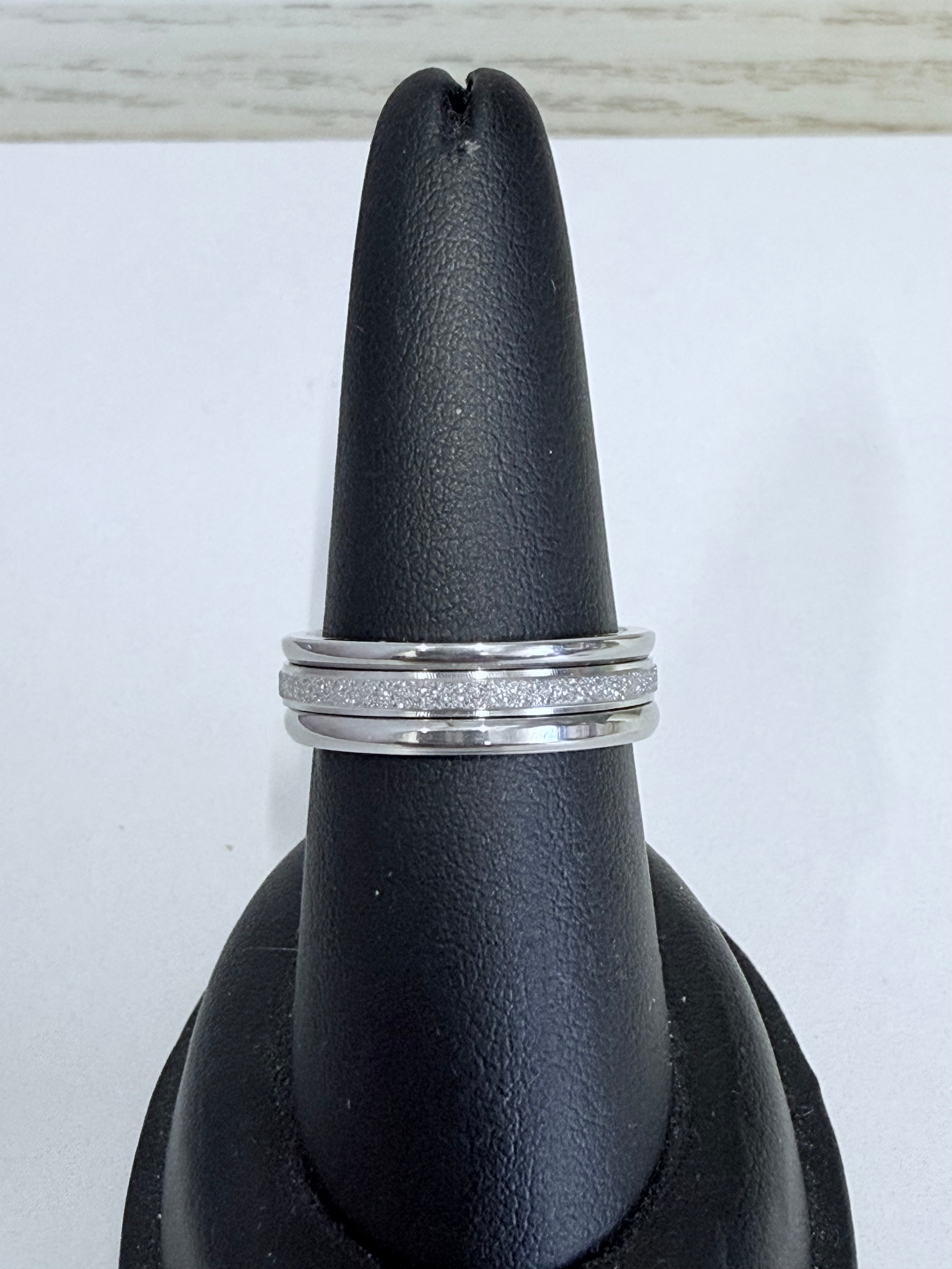 Three Ring Set - Stainless Steel