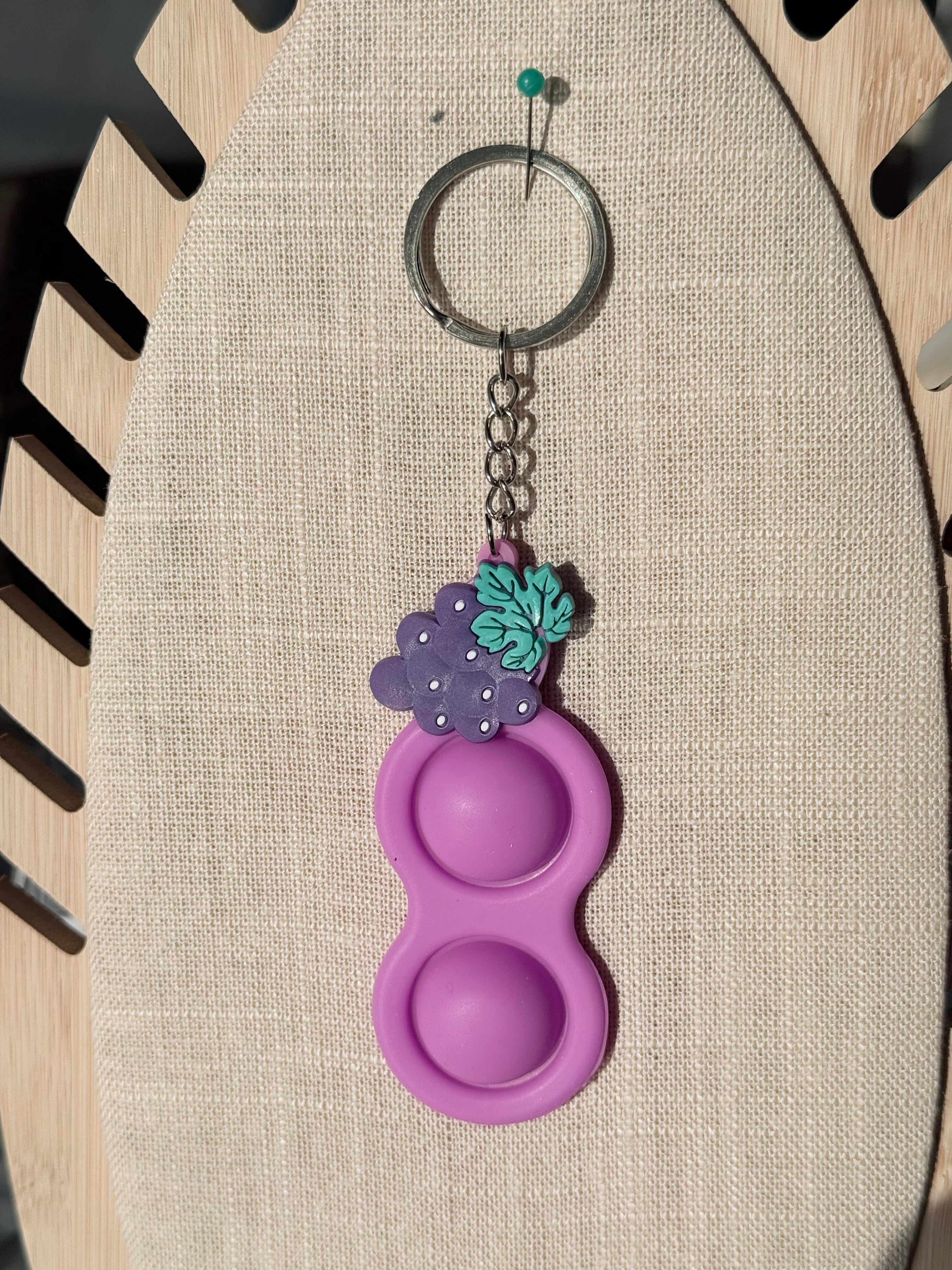 Fidget Popper Keychains