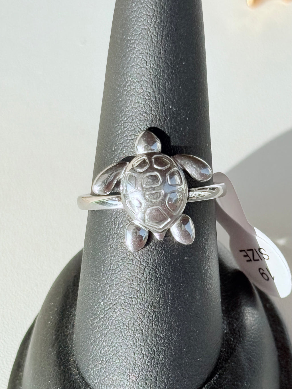 Turtle Ring - Stainless Steel