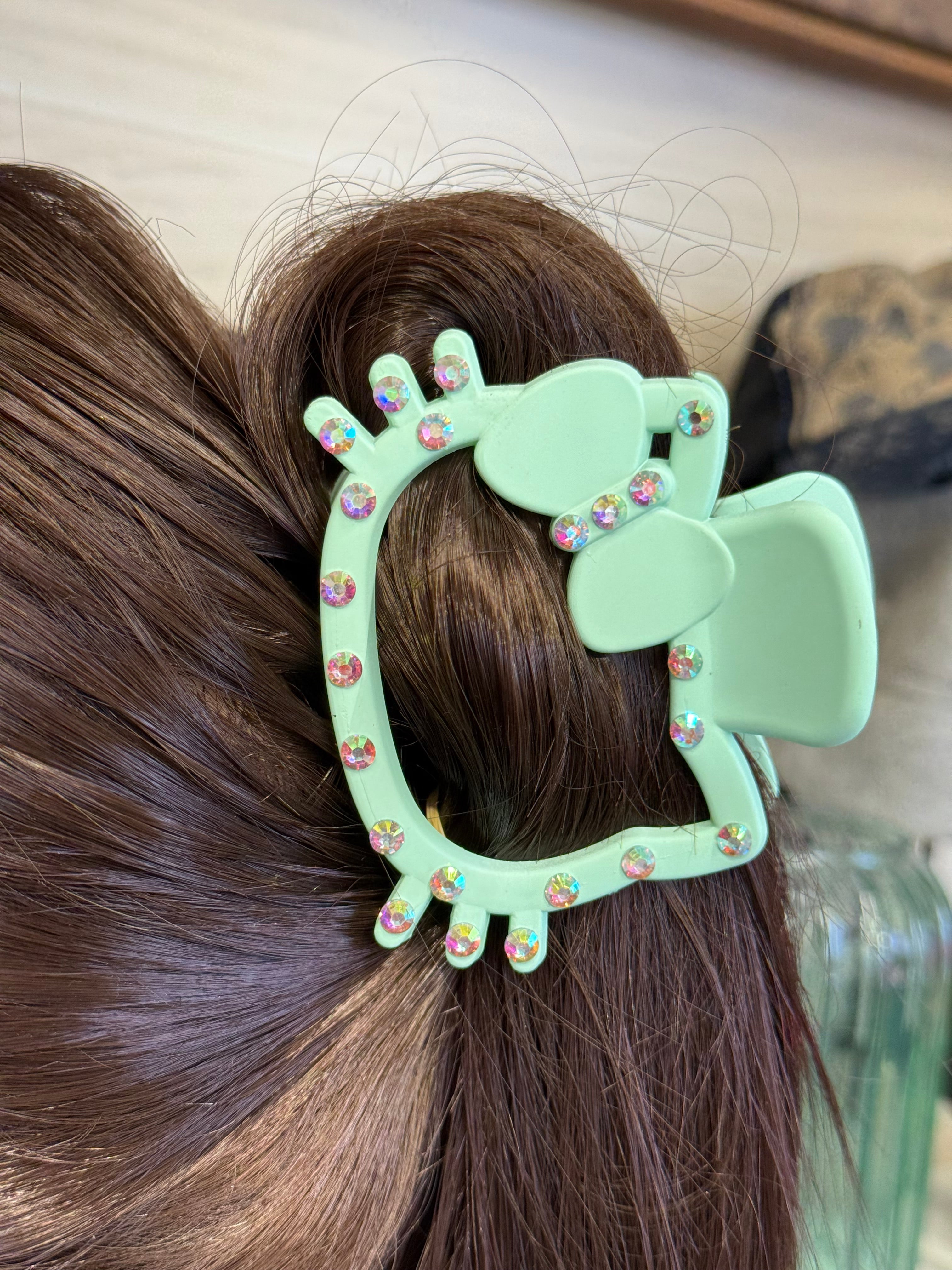 Hello Kitty Bling Hair Claw - Various Colors