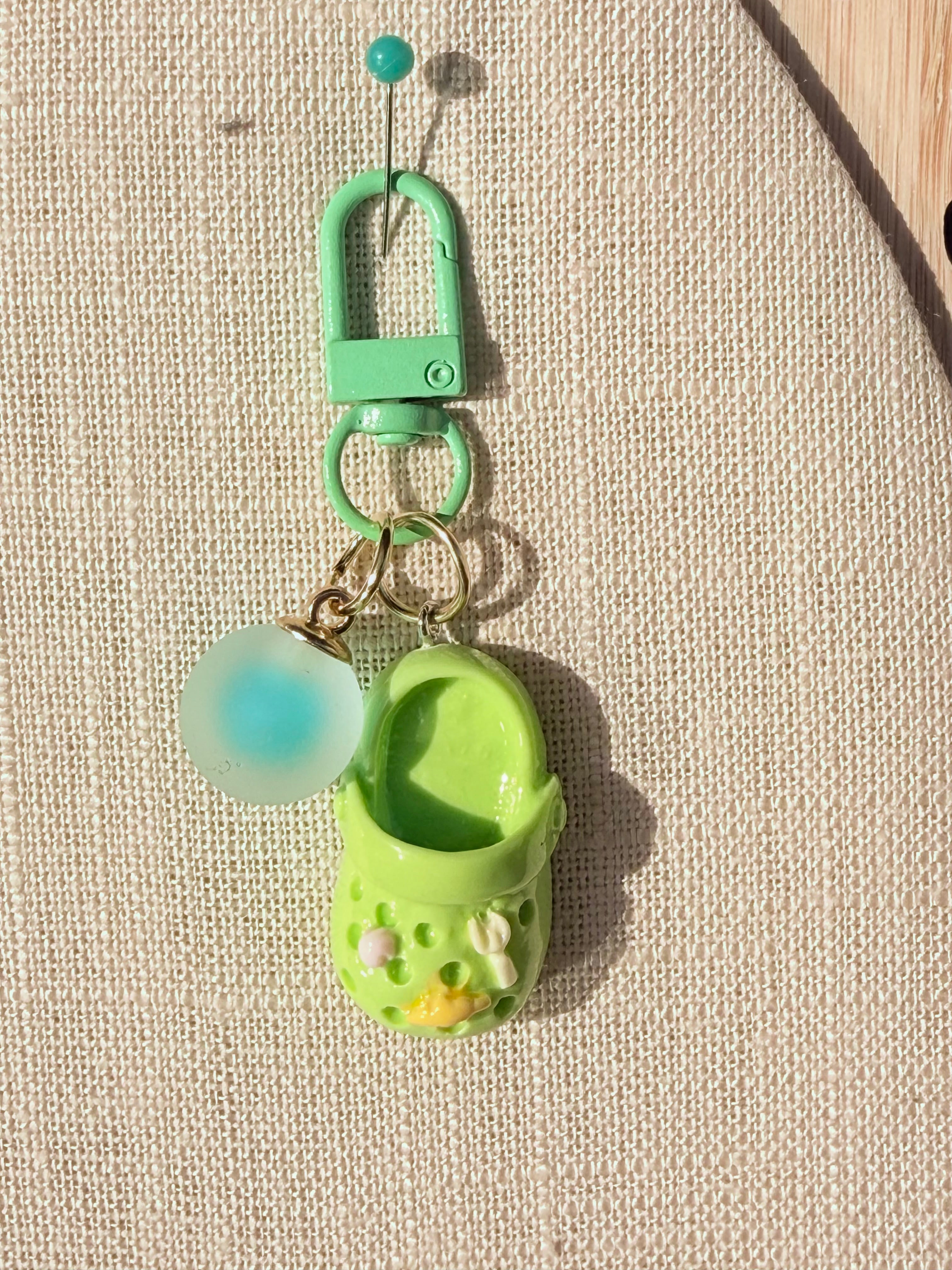 Croc Zipper Pull / Bag Charm