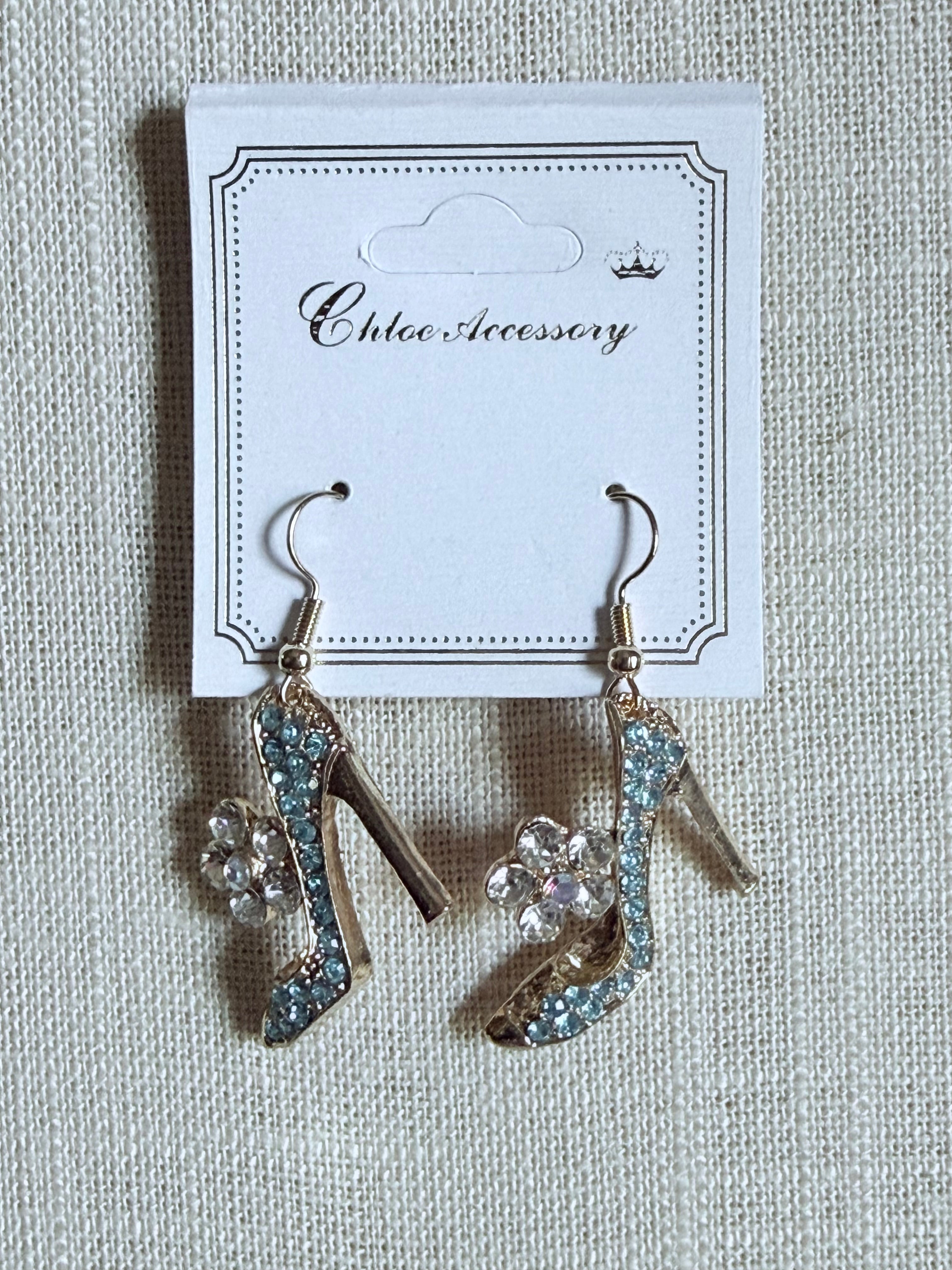 Bling High Heel Earrings - Various