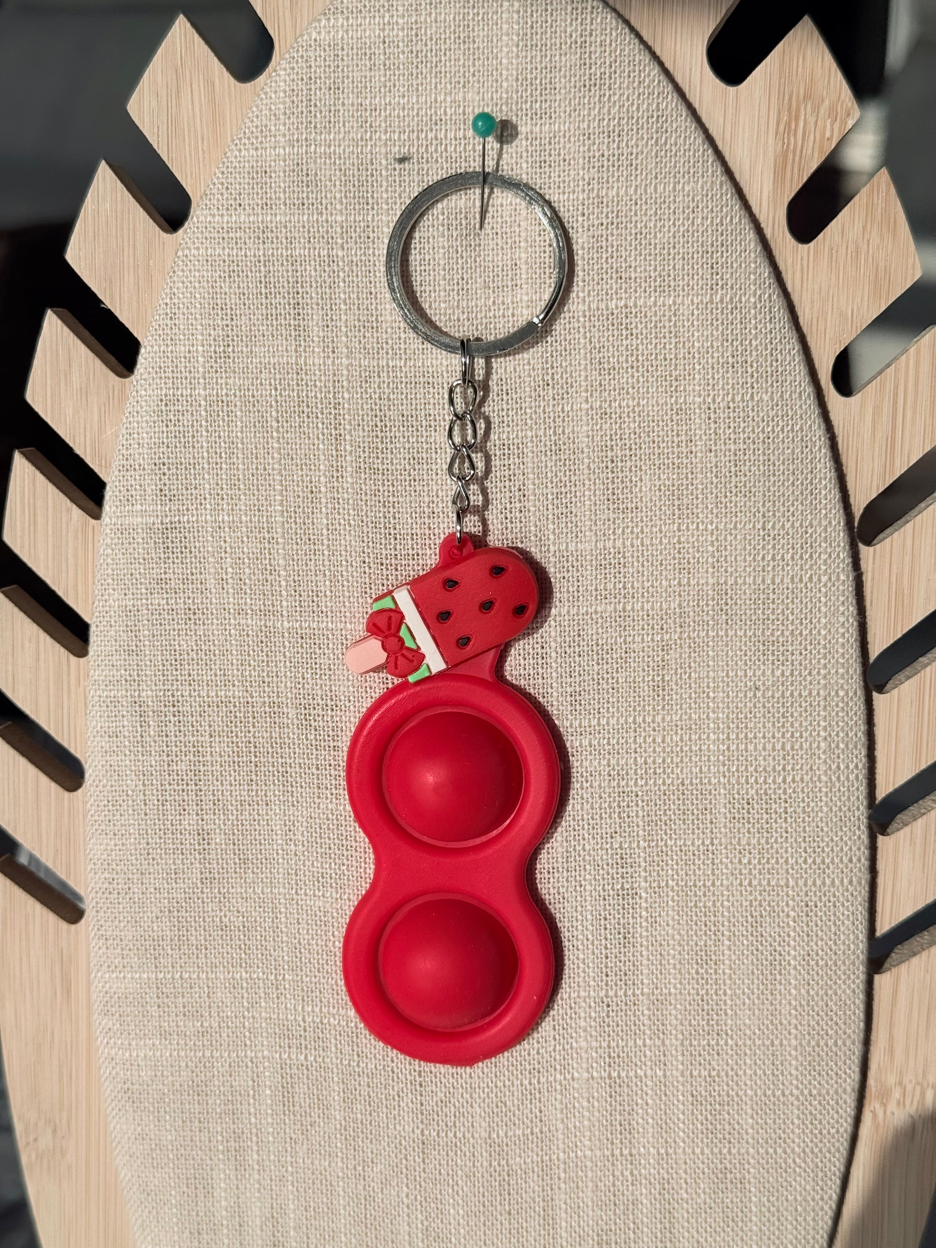 Fidget Popper Keychains