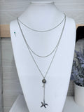 Starfish Multi-Layer Necklace and Earrings