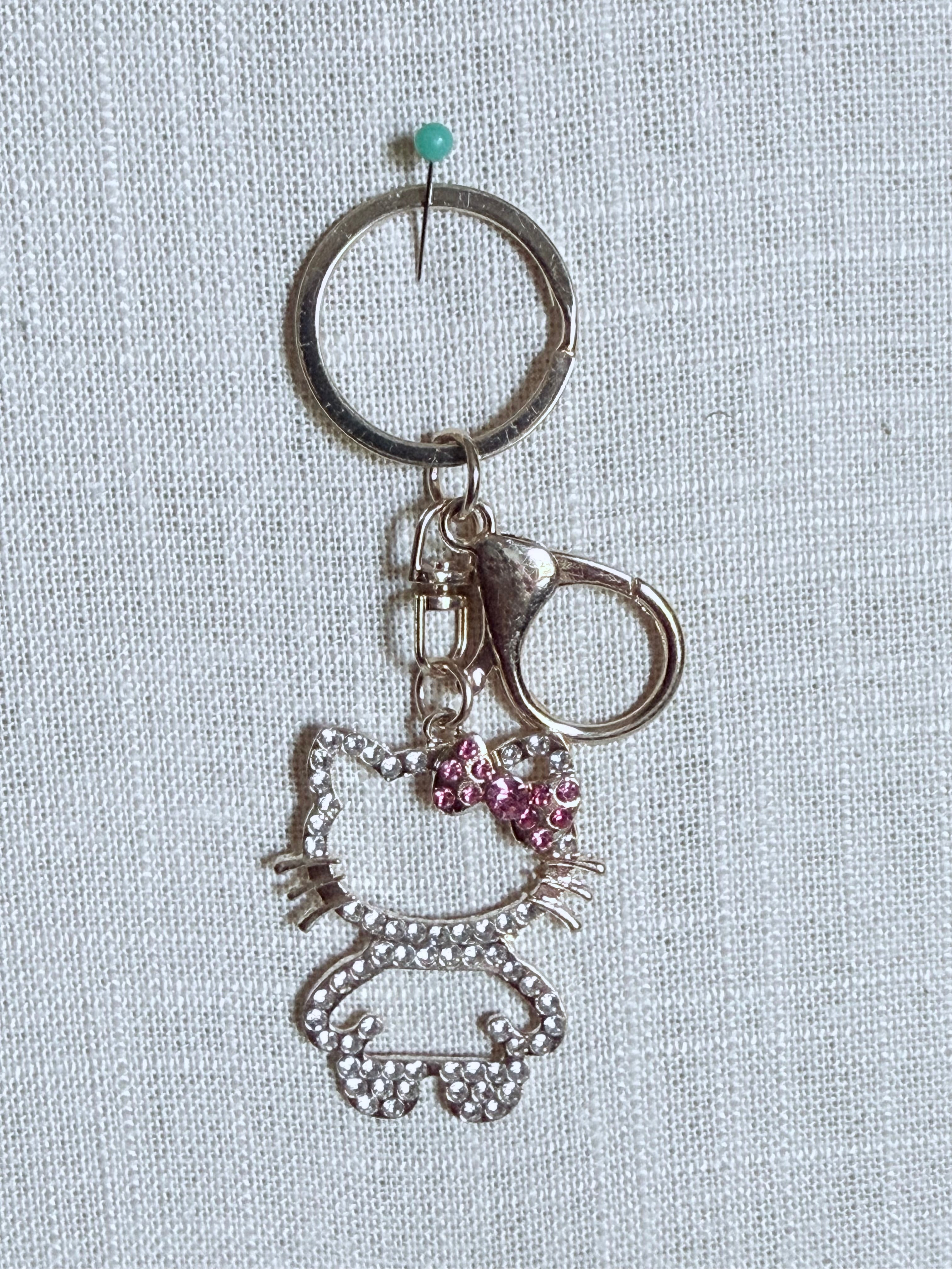 Hello Kitty Bling Keychain/Bag Charm - Various