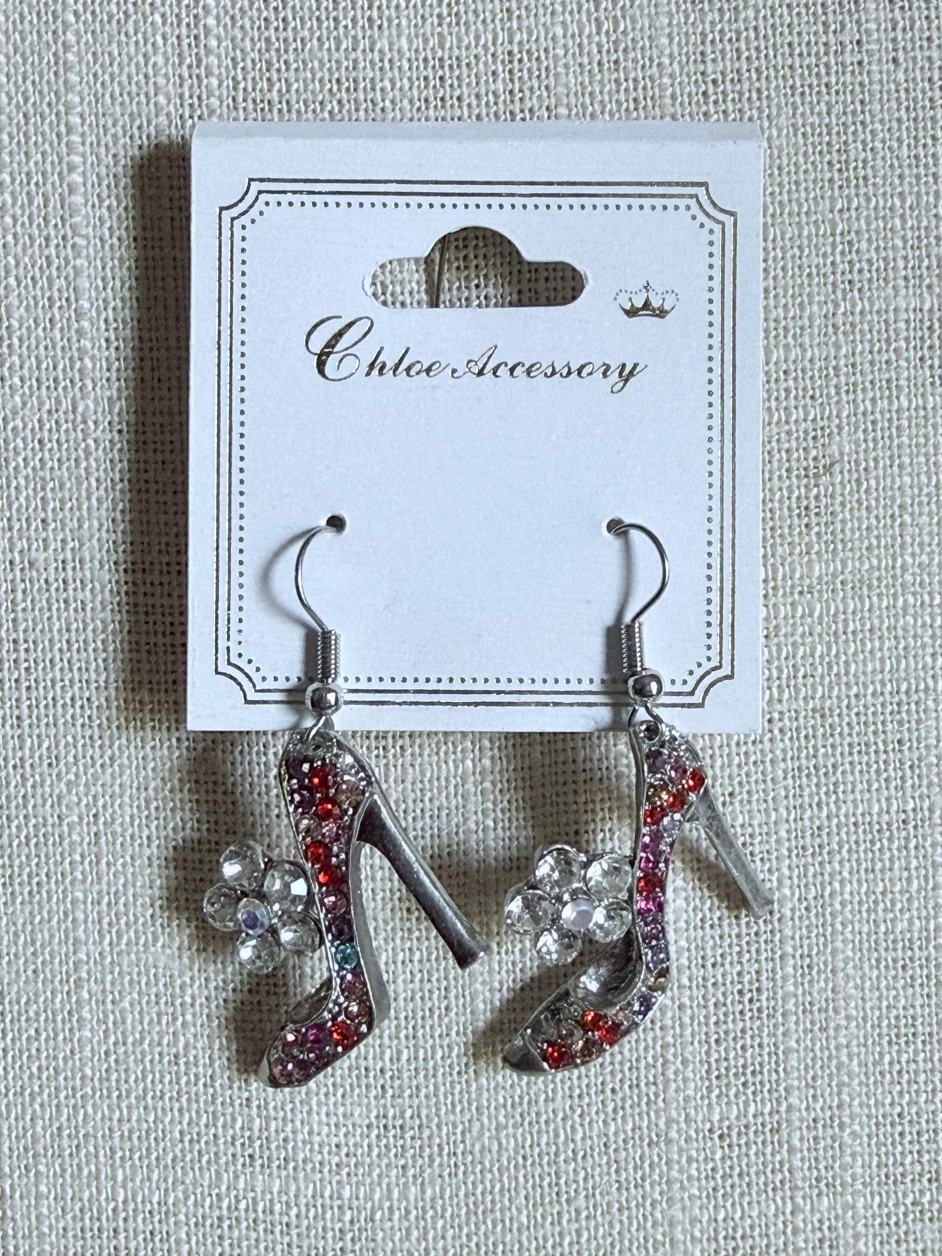 Bling High Heel Earrings - Various