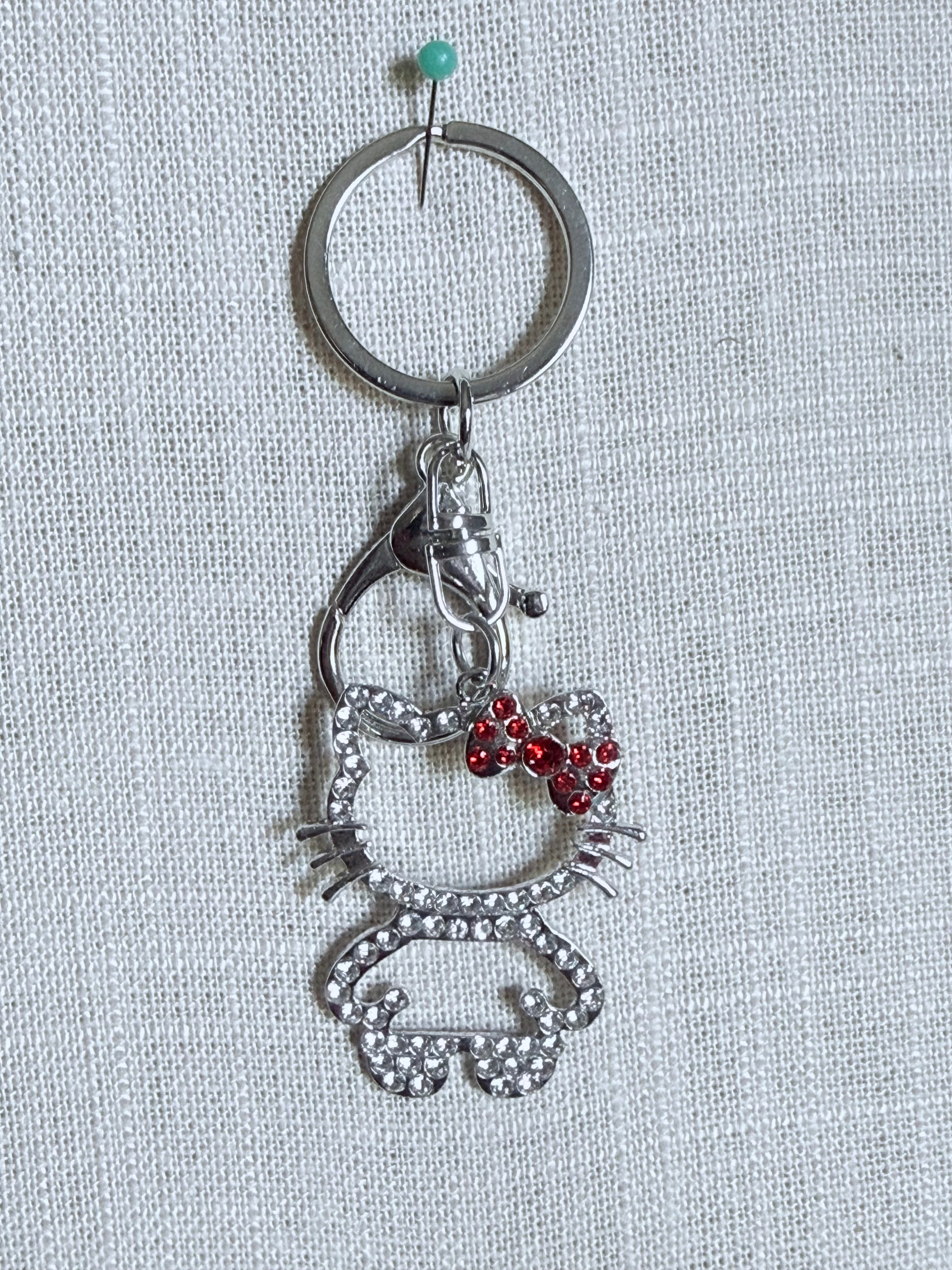 Hello Kitty Bling Keychain/Bag Charm - Various