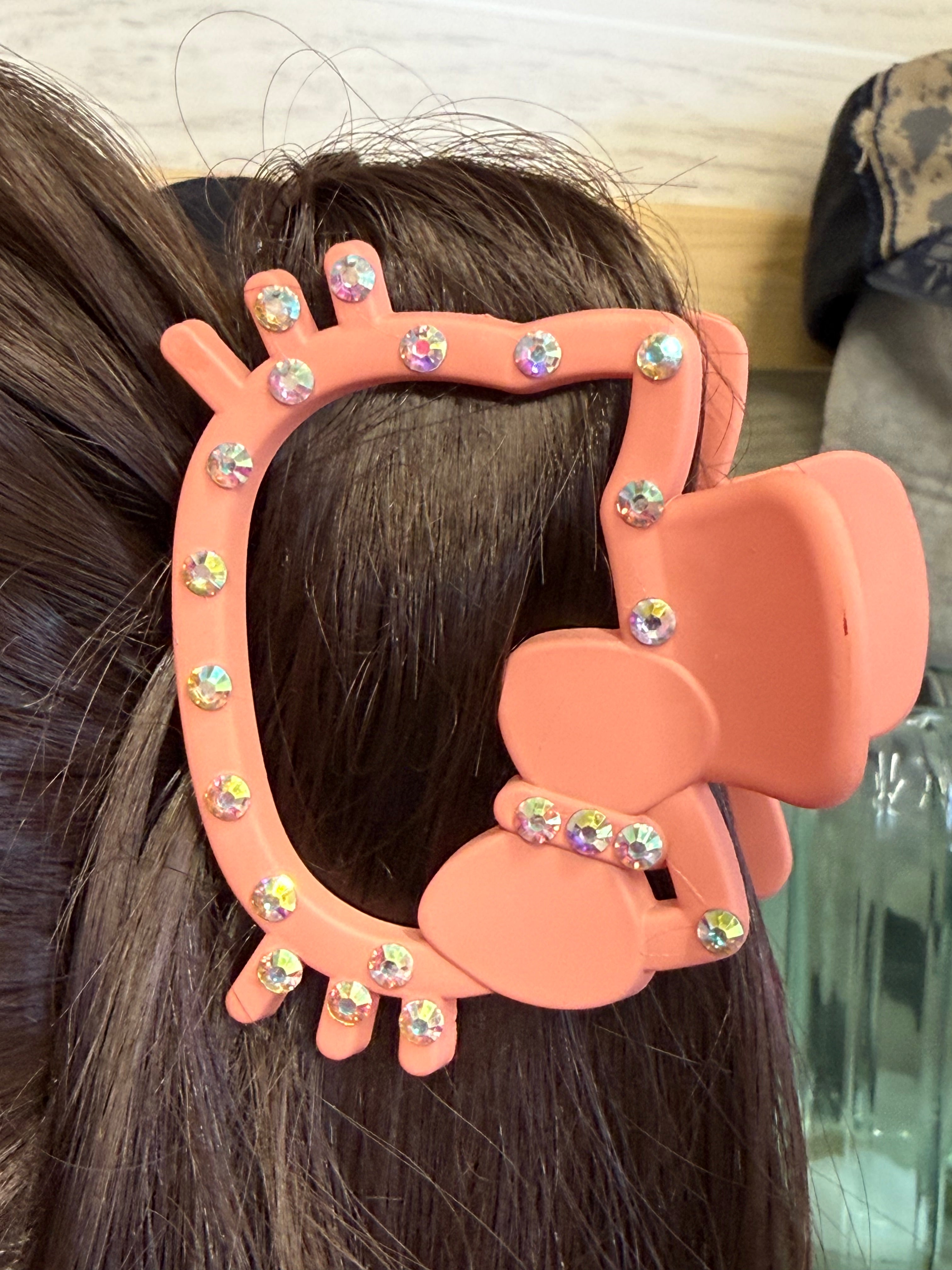 Hello Kitty Bling Hair Claw - Various Colors