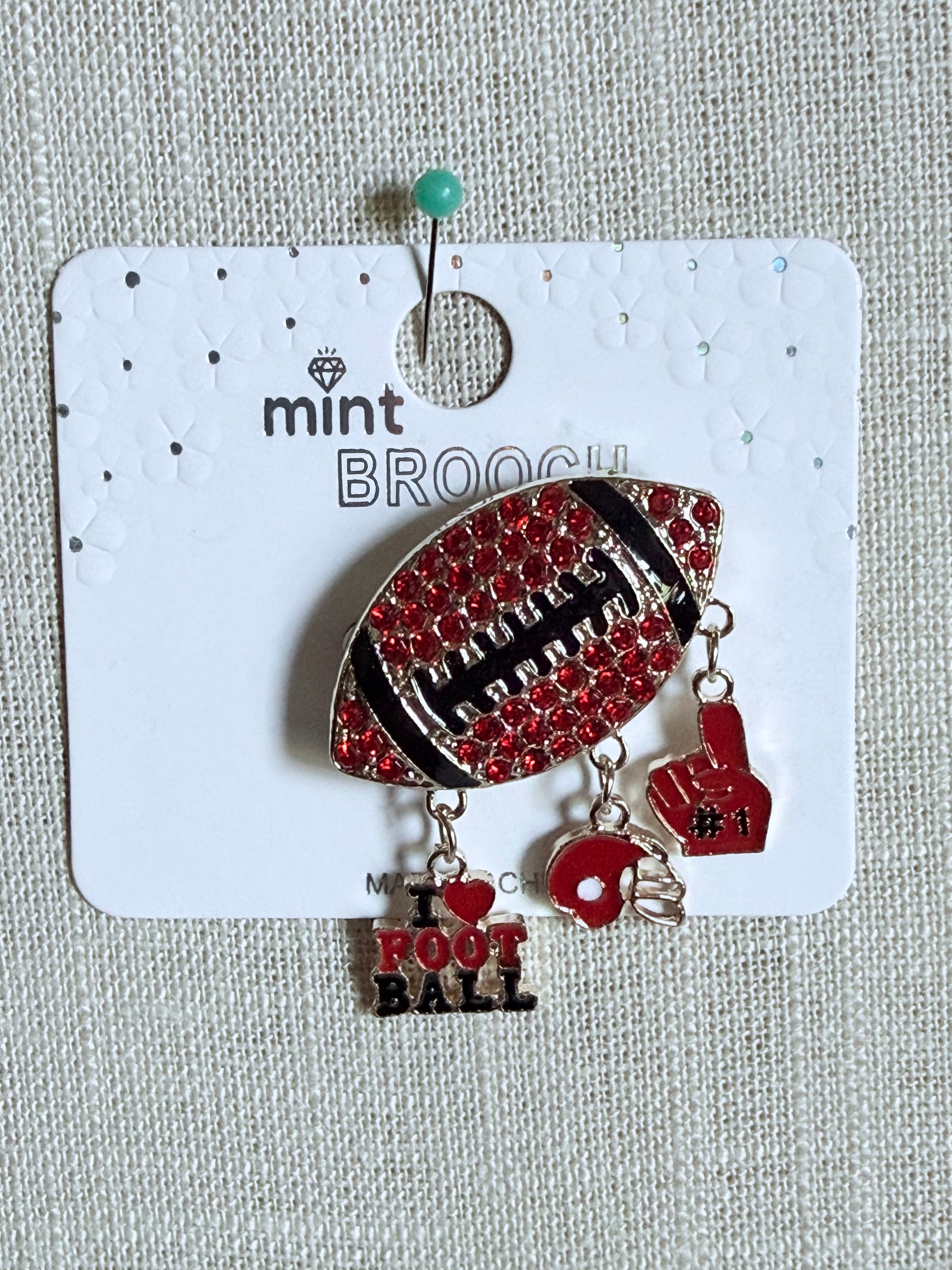 Football Brooches - Various