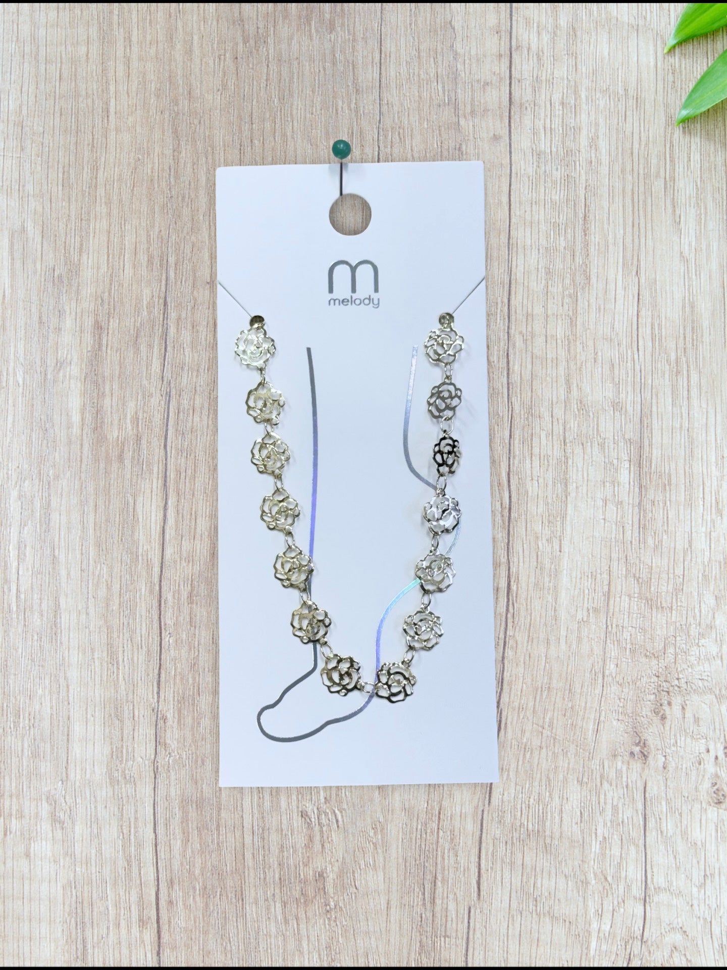 Flower Anklets - Silver or Gold