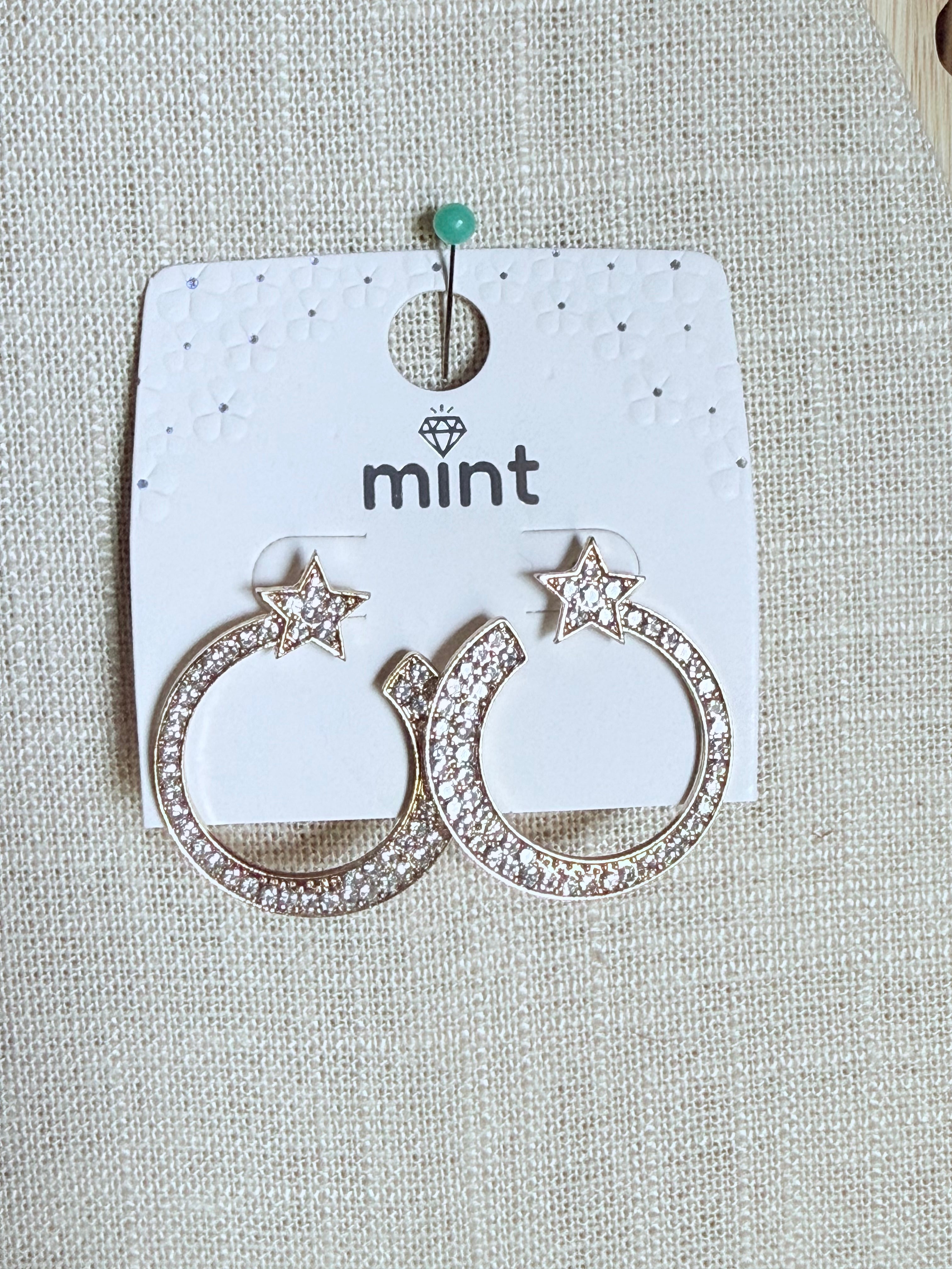 Shooting Star Stud Earrings - Various