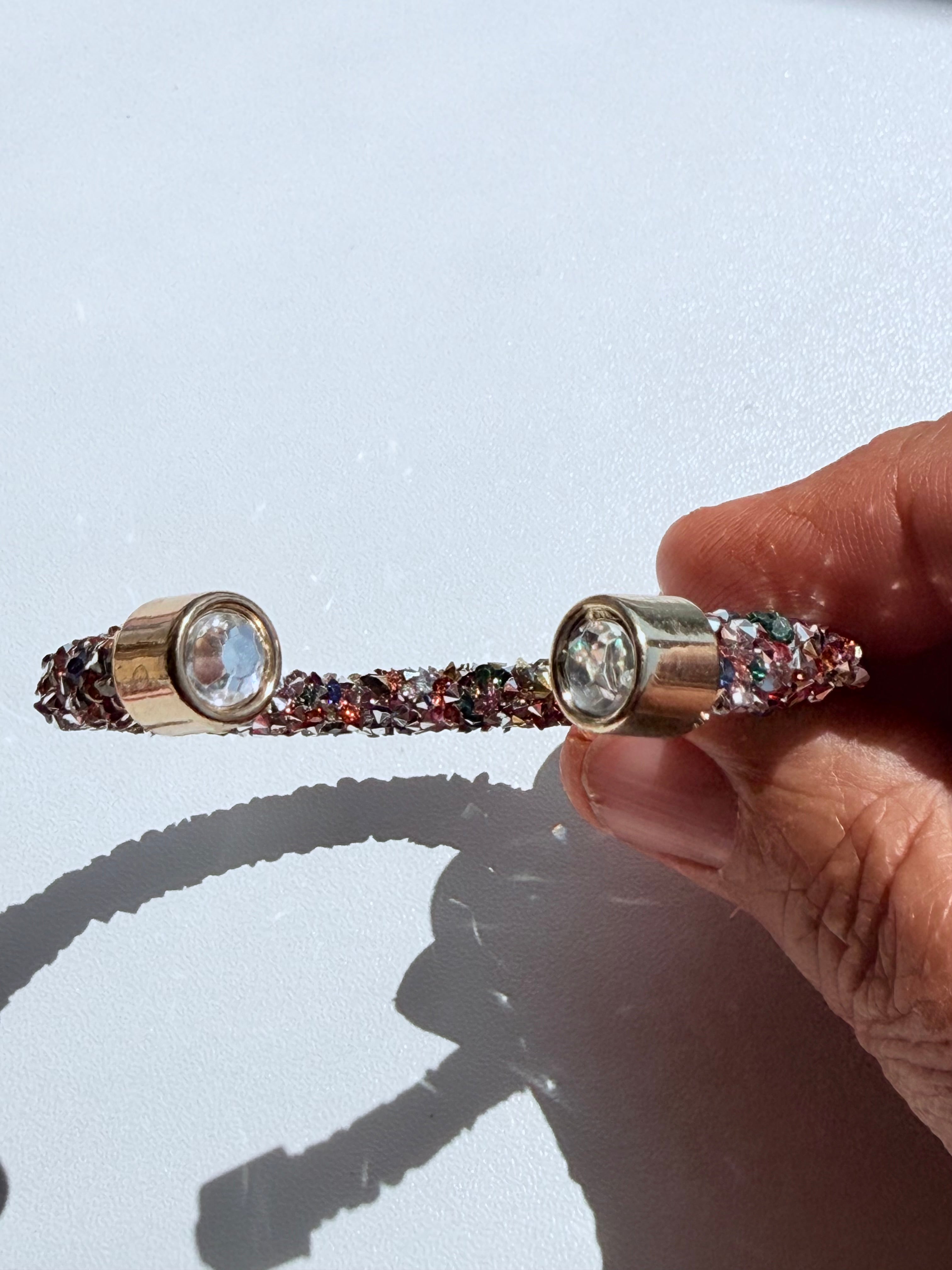 Crystal Coil Bracelets - Various Colors