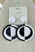 Funky Retro 70’s Style Earrings - Various Colors