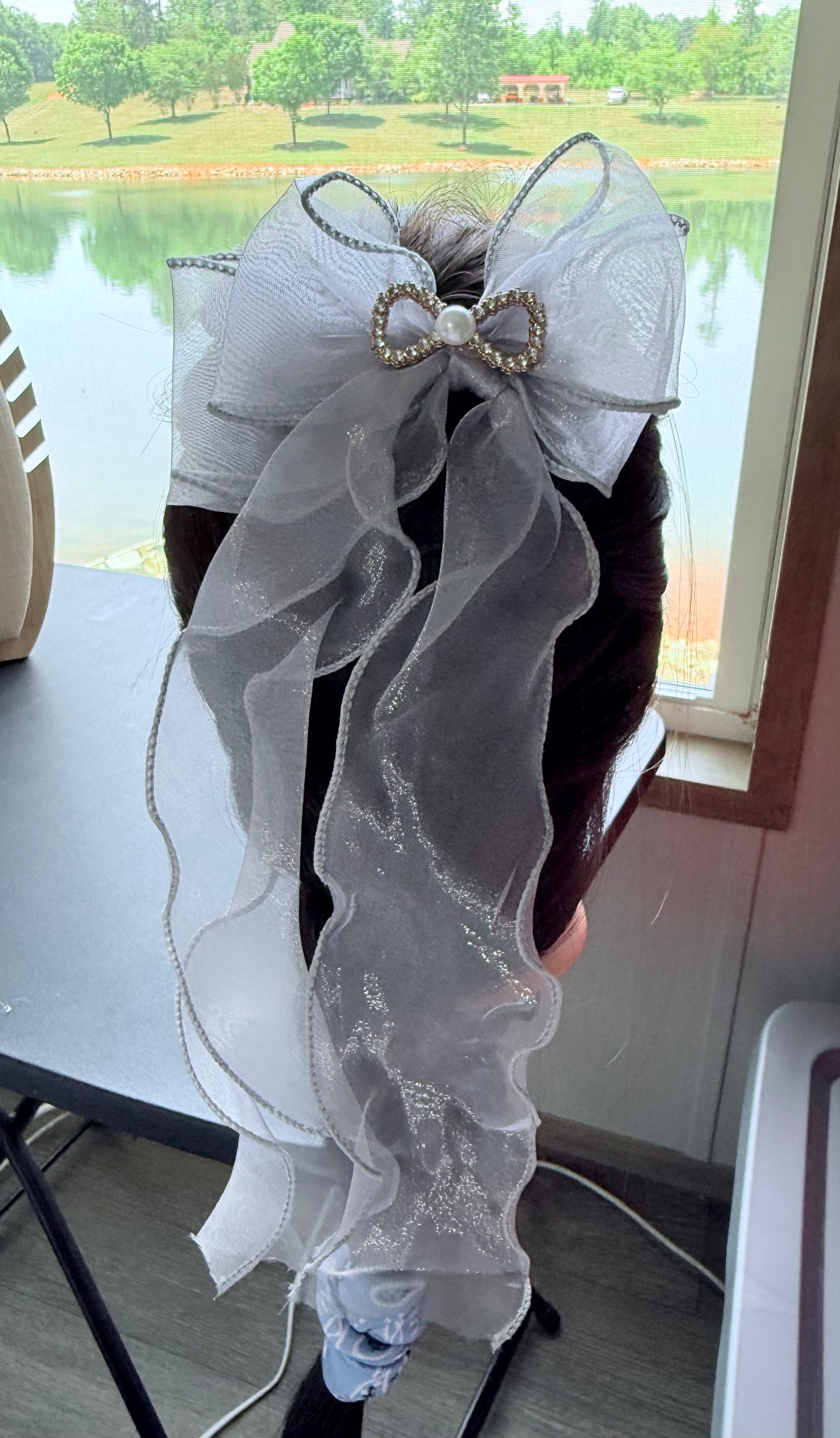 Long Tail Hair Bow