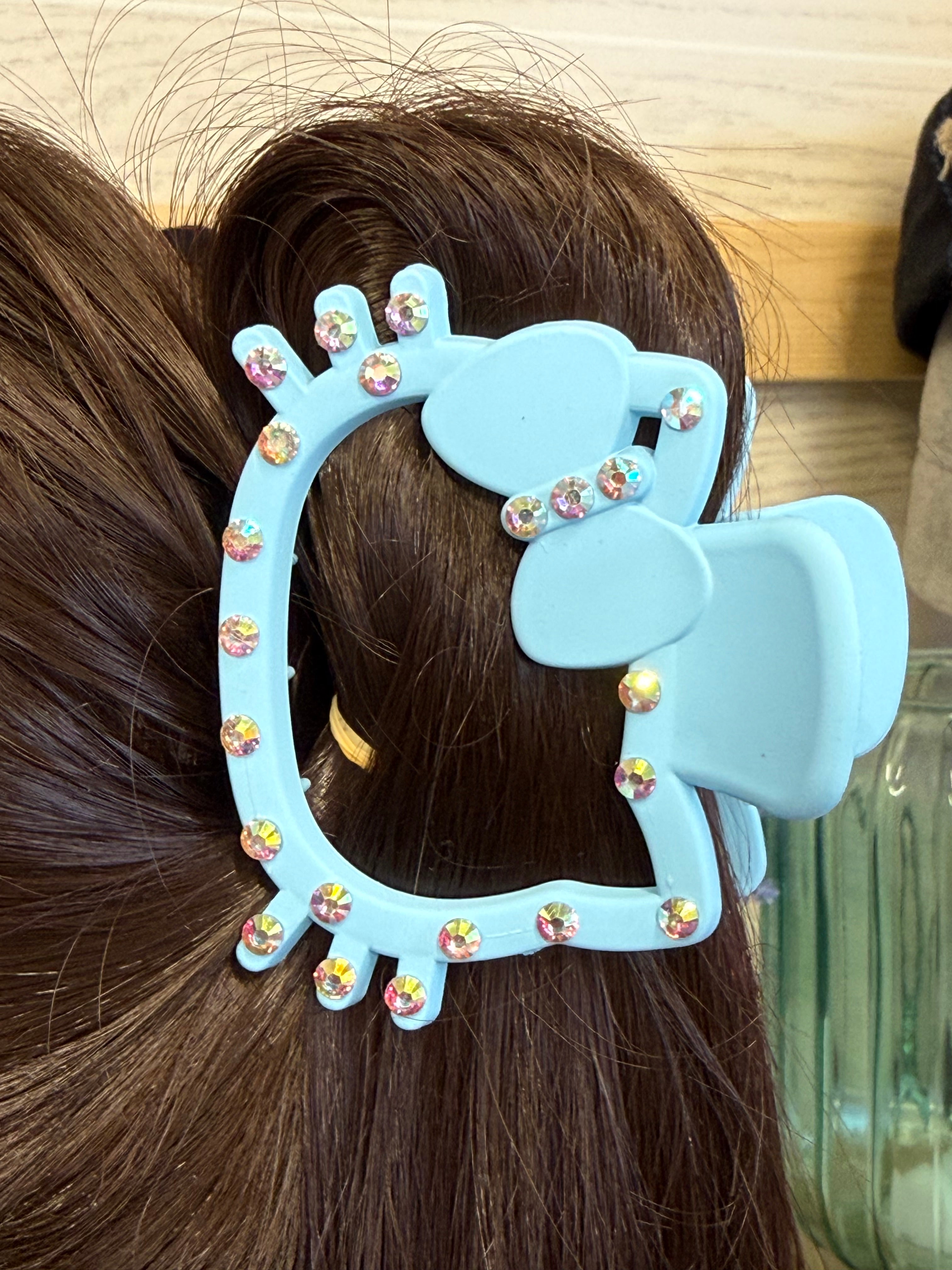 Hello Kitty Bling Hair Claw - Various Colors
