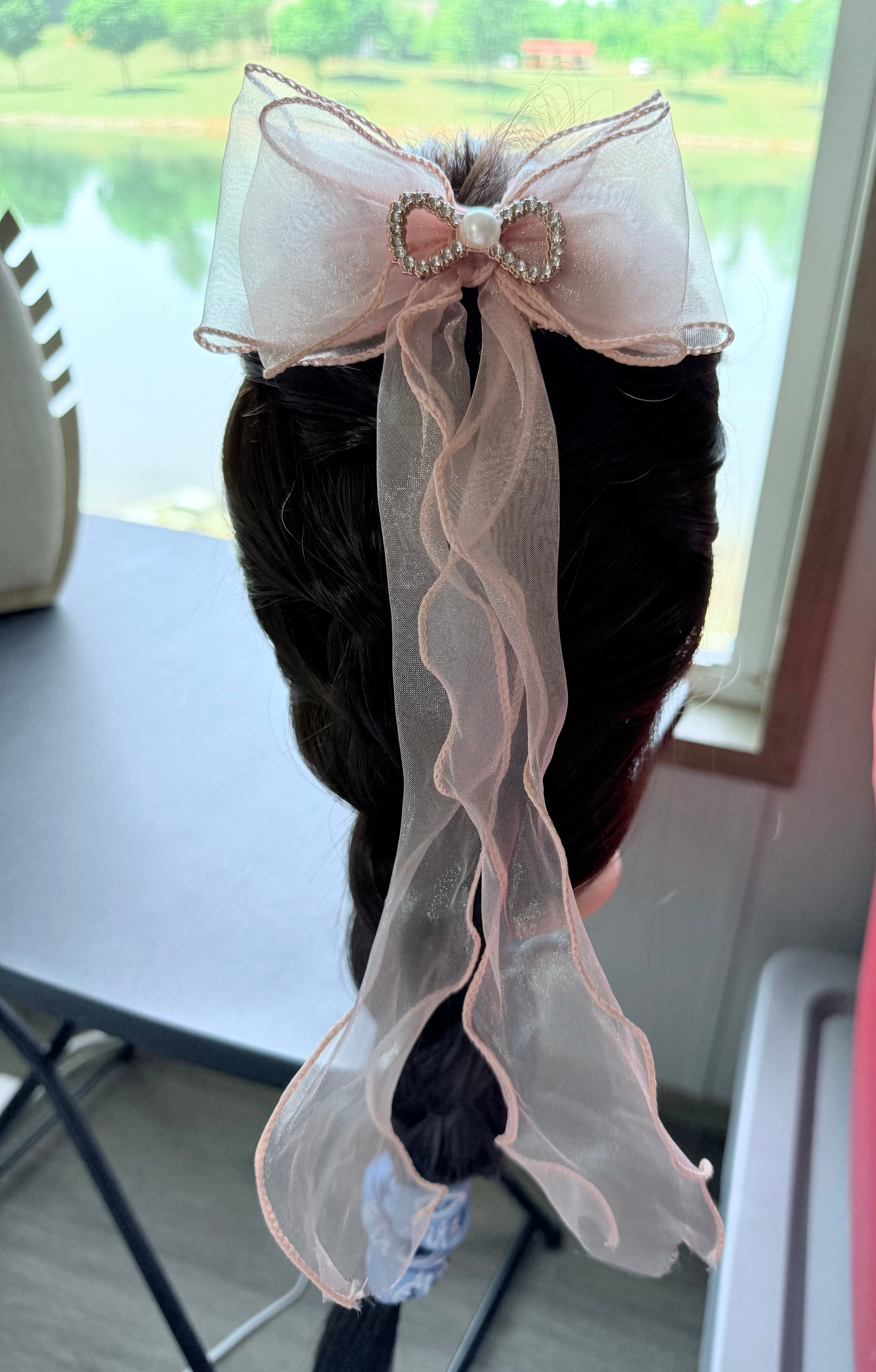 Long Tail Hair Bow