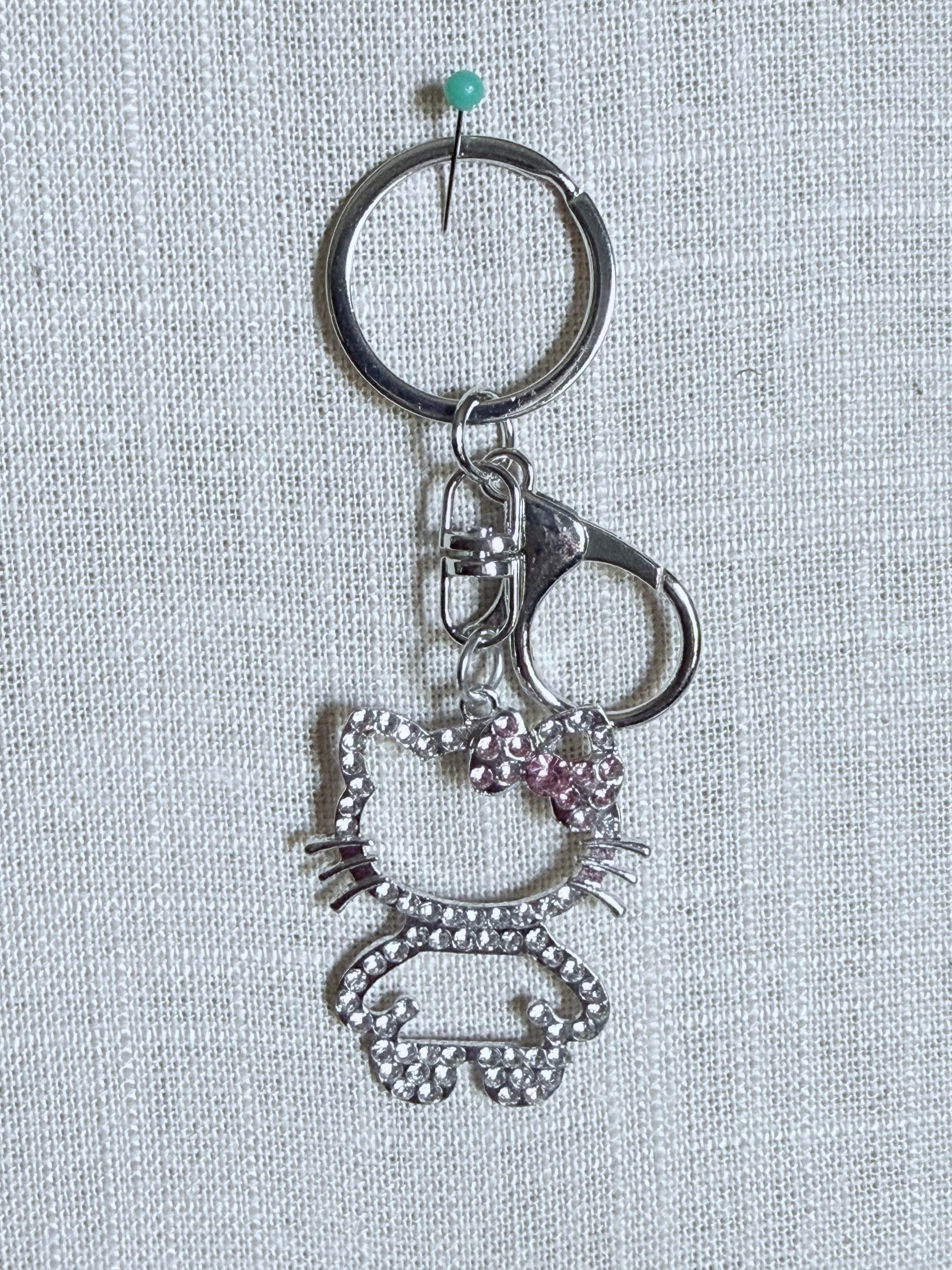Hello Kitty Bling Keychain/Bag Charm - Various