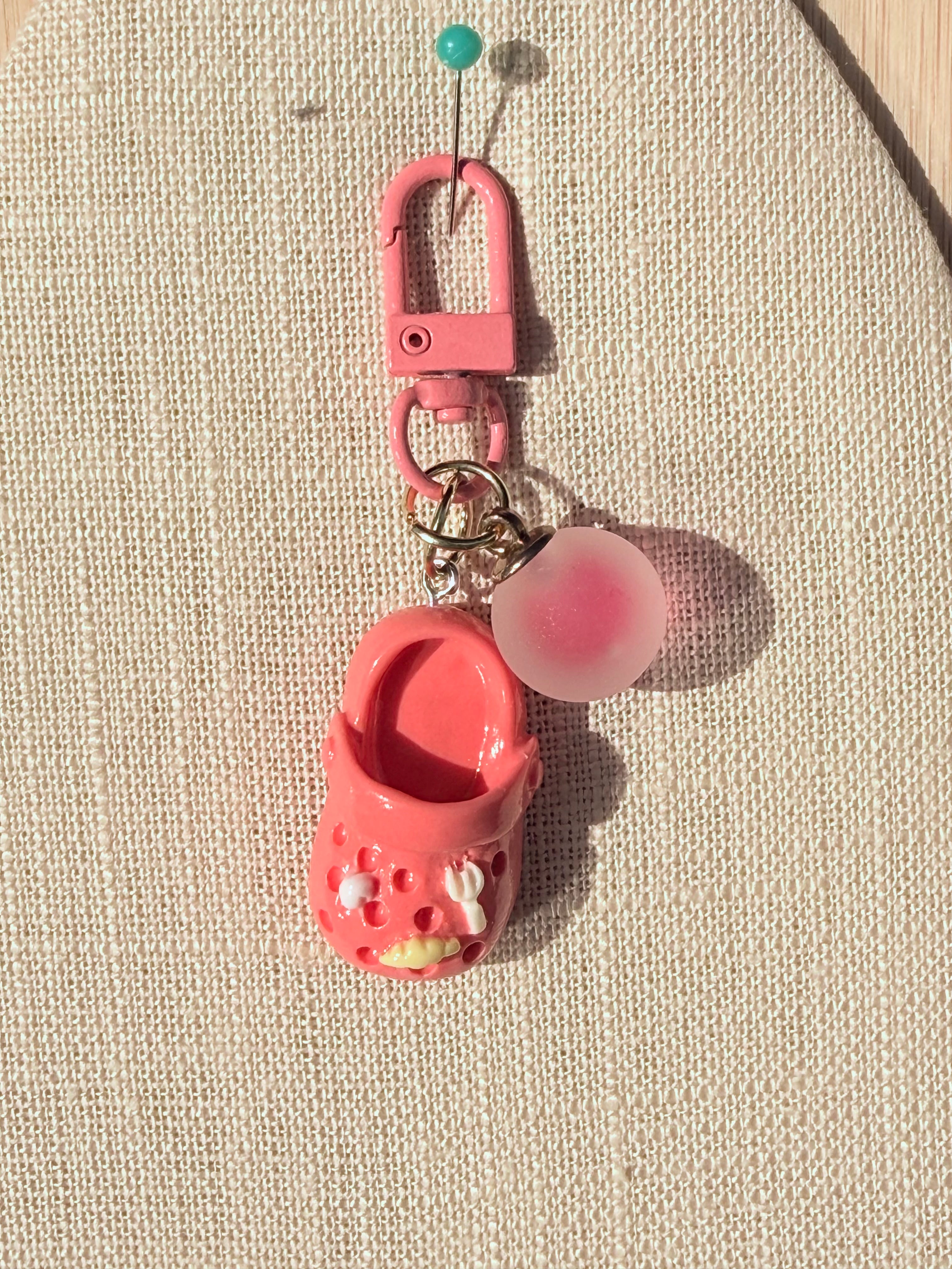 Croc Zipper Pull / Bag Charm