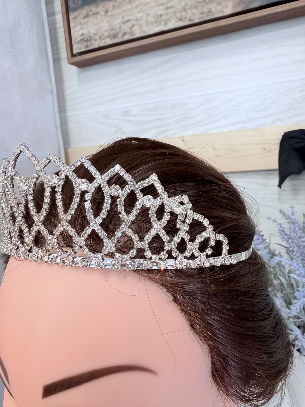 Royal Sparkle Statement Tiara - 2 Styles