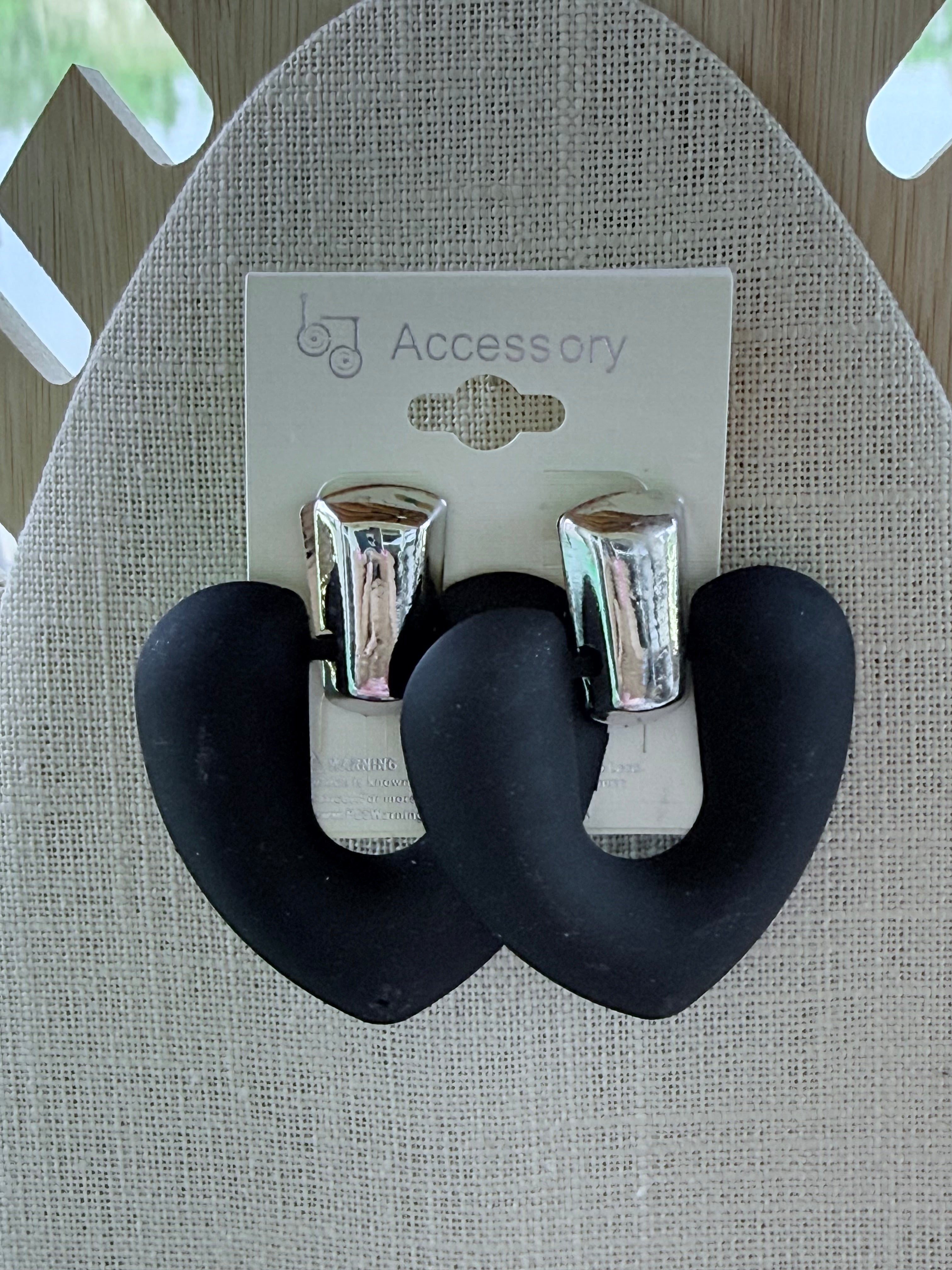 Fun Large Matte Earrings - Various Colors