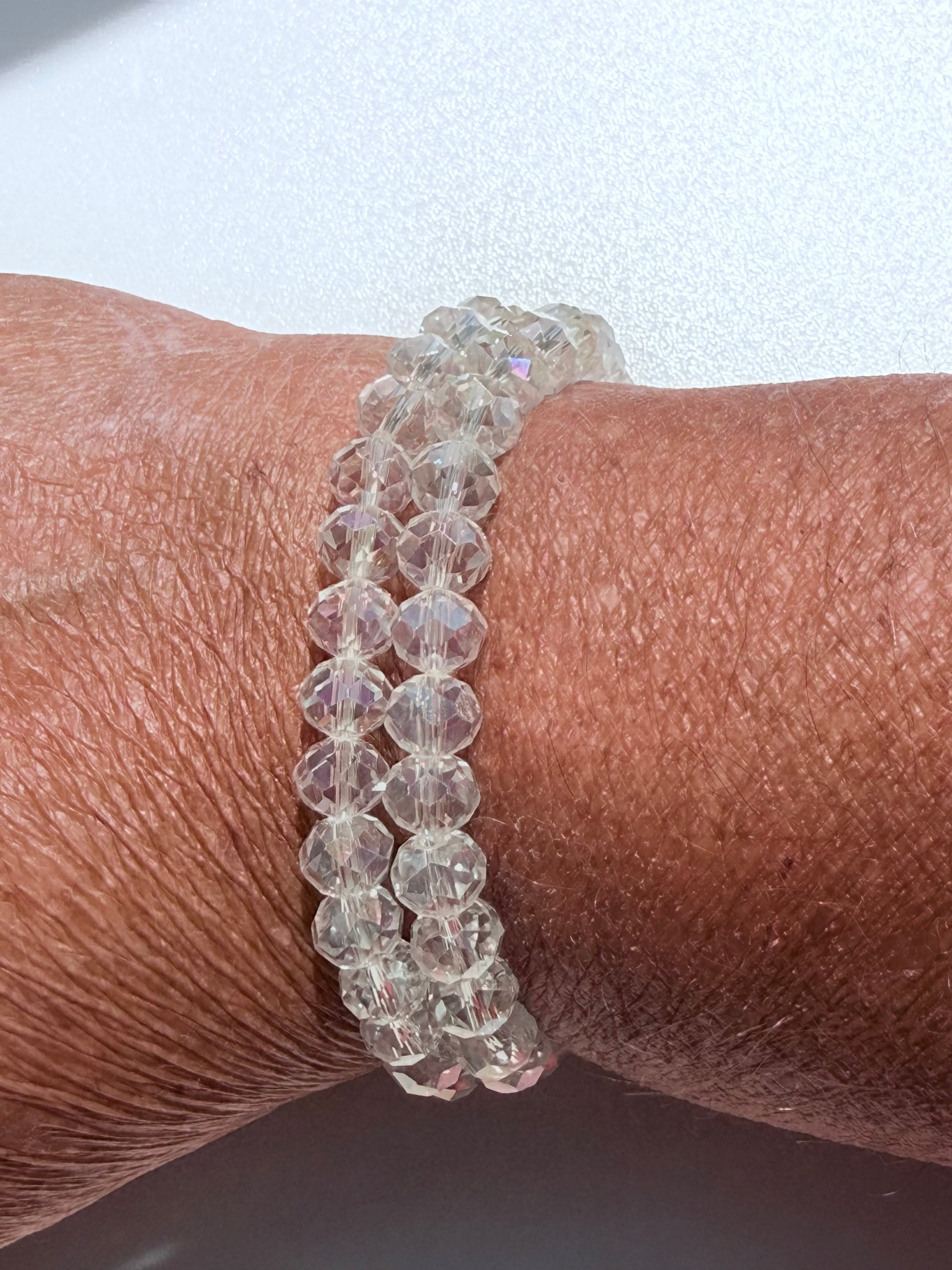 Double Strand Stretchy Bracelet- Various Colors