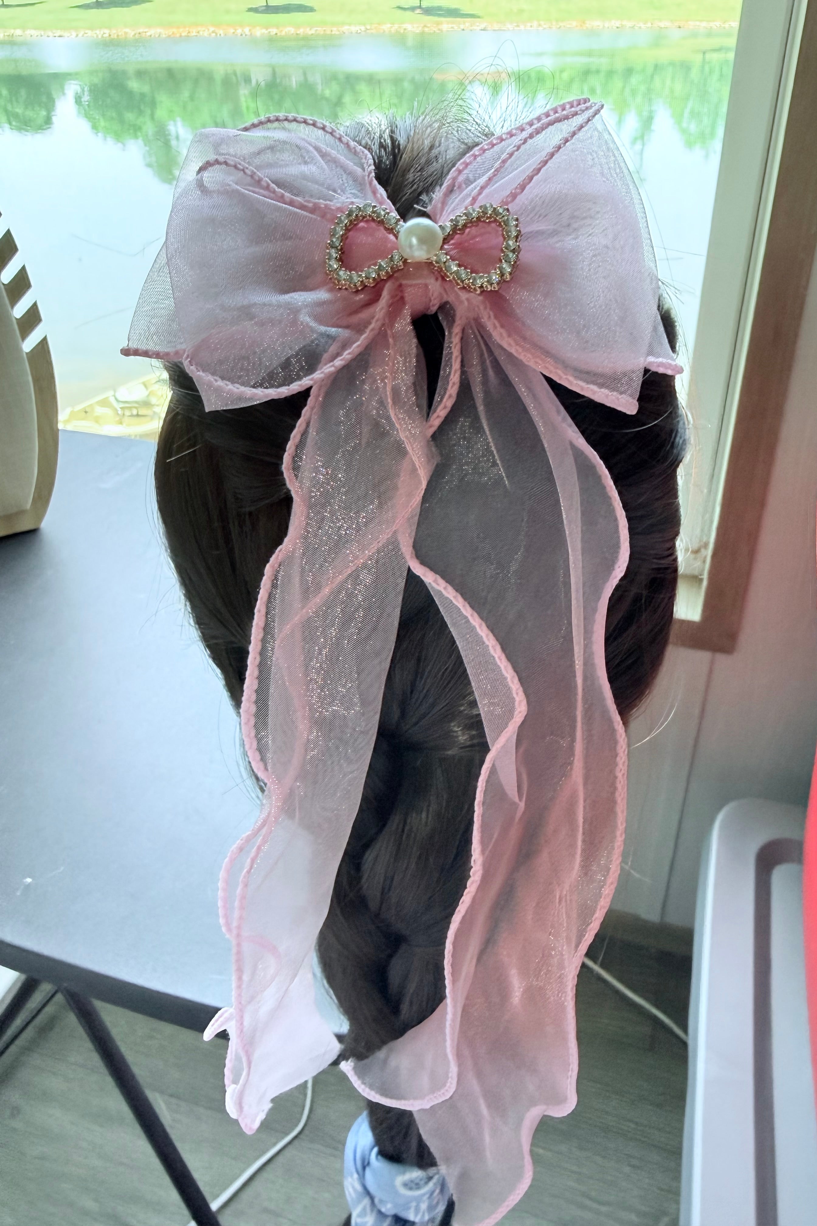 Long Tail Hair Bow